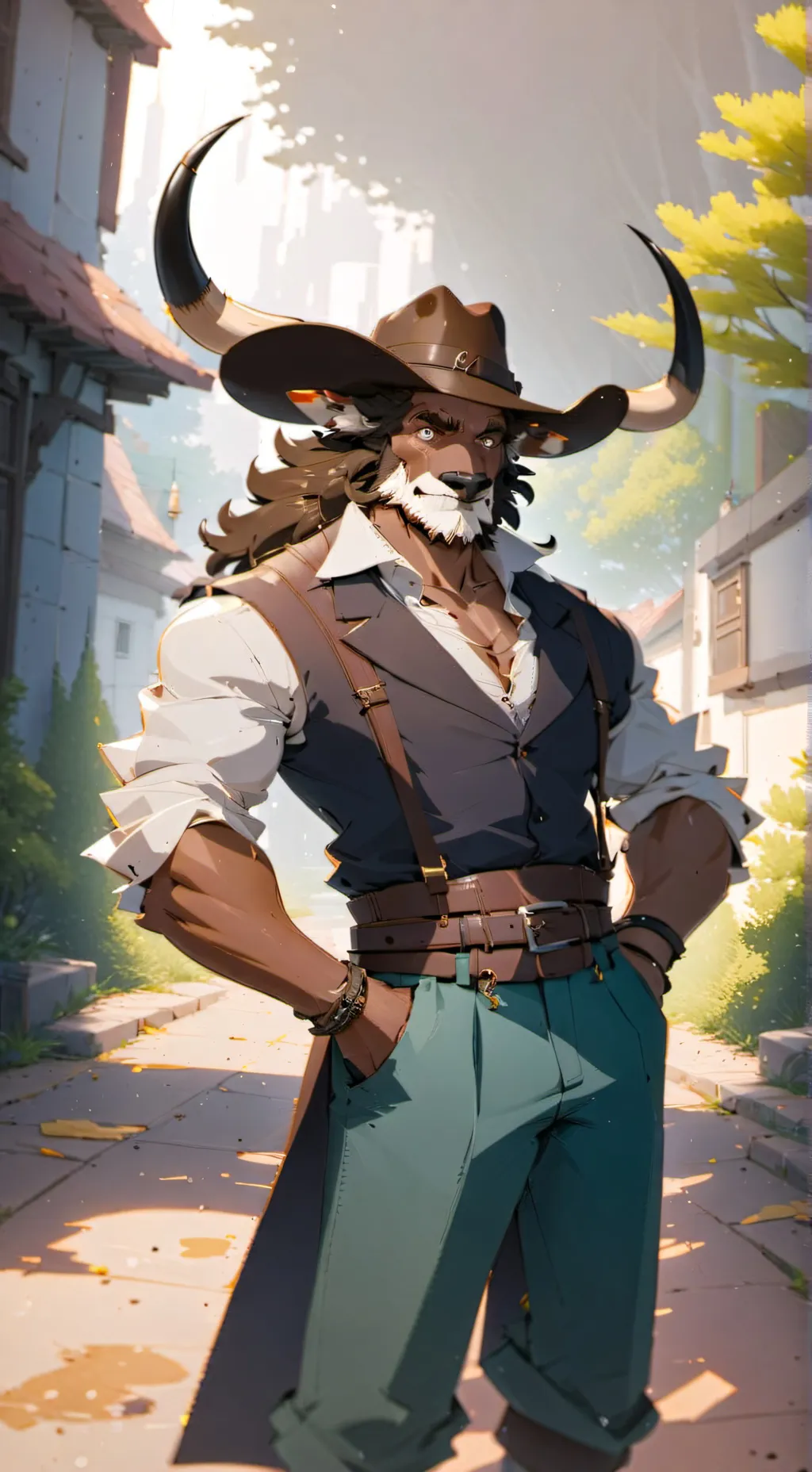 ai character: Gus background