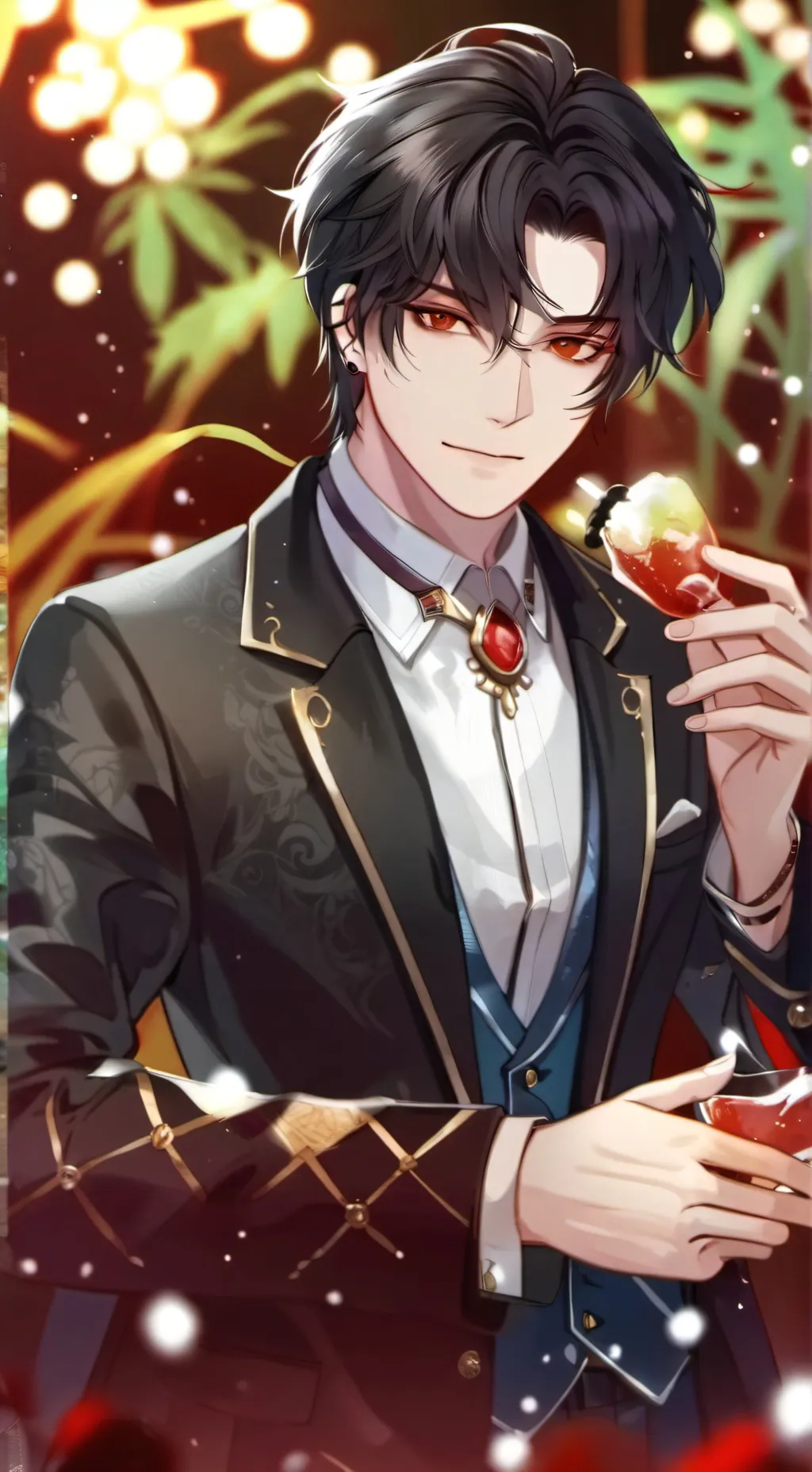 ai character: илья background