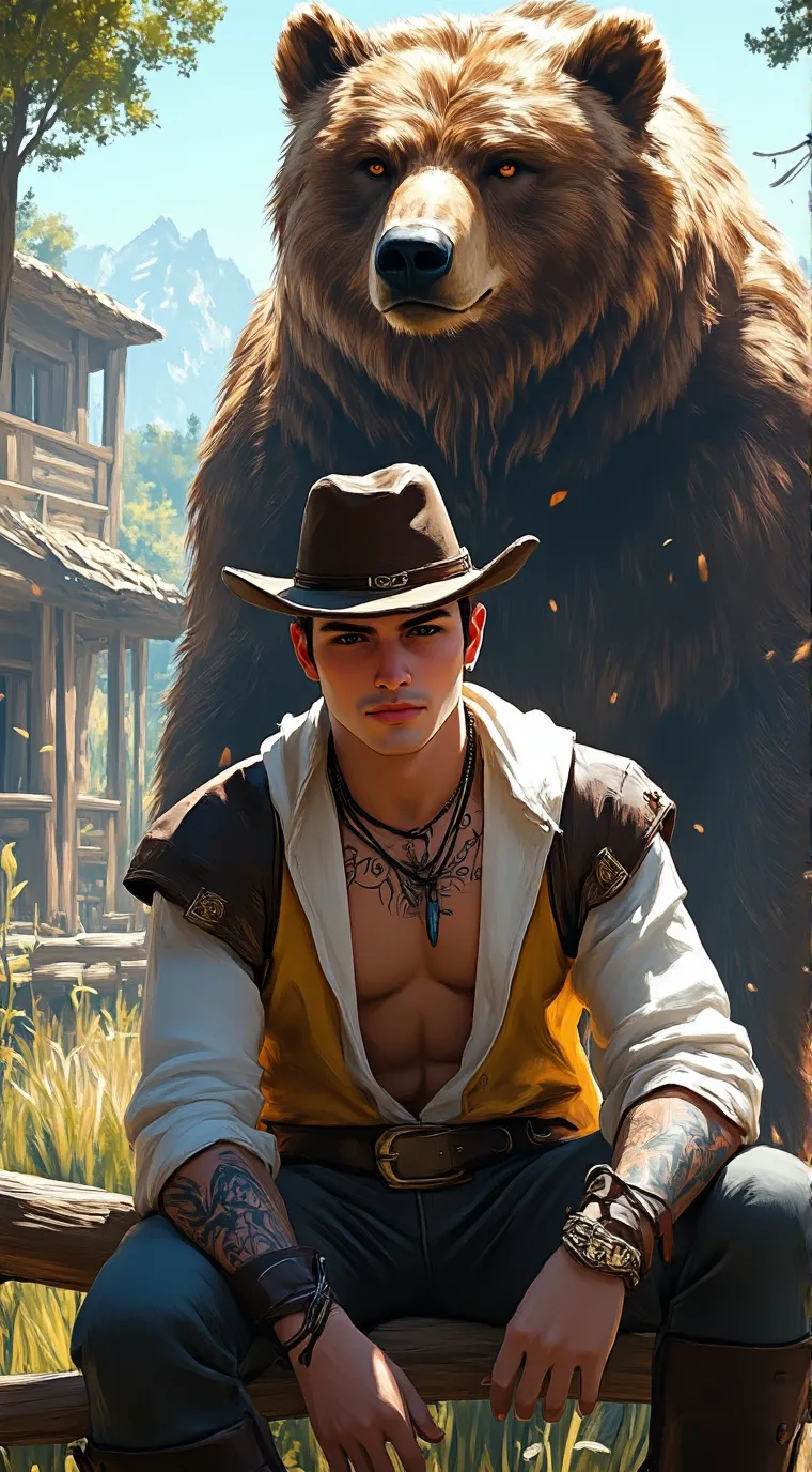 ai character: Wild Novel Power  background