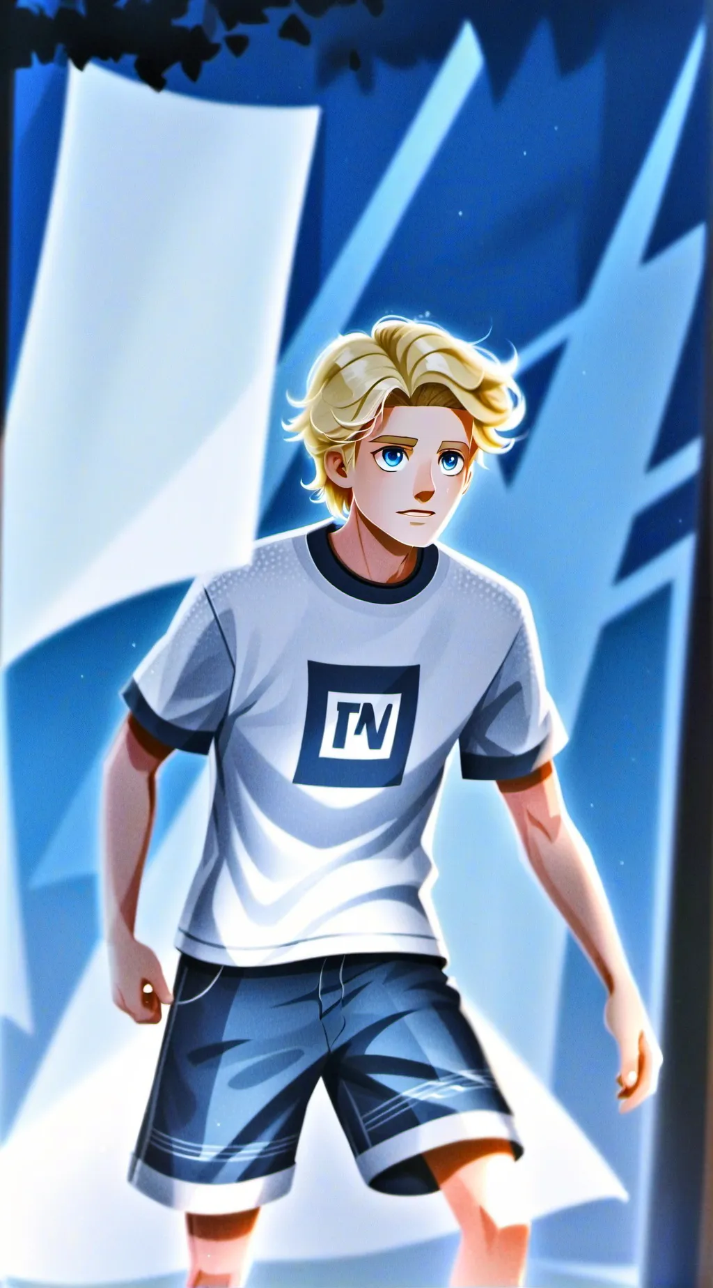 ai character: Solangelo what if- background