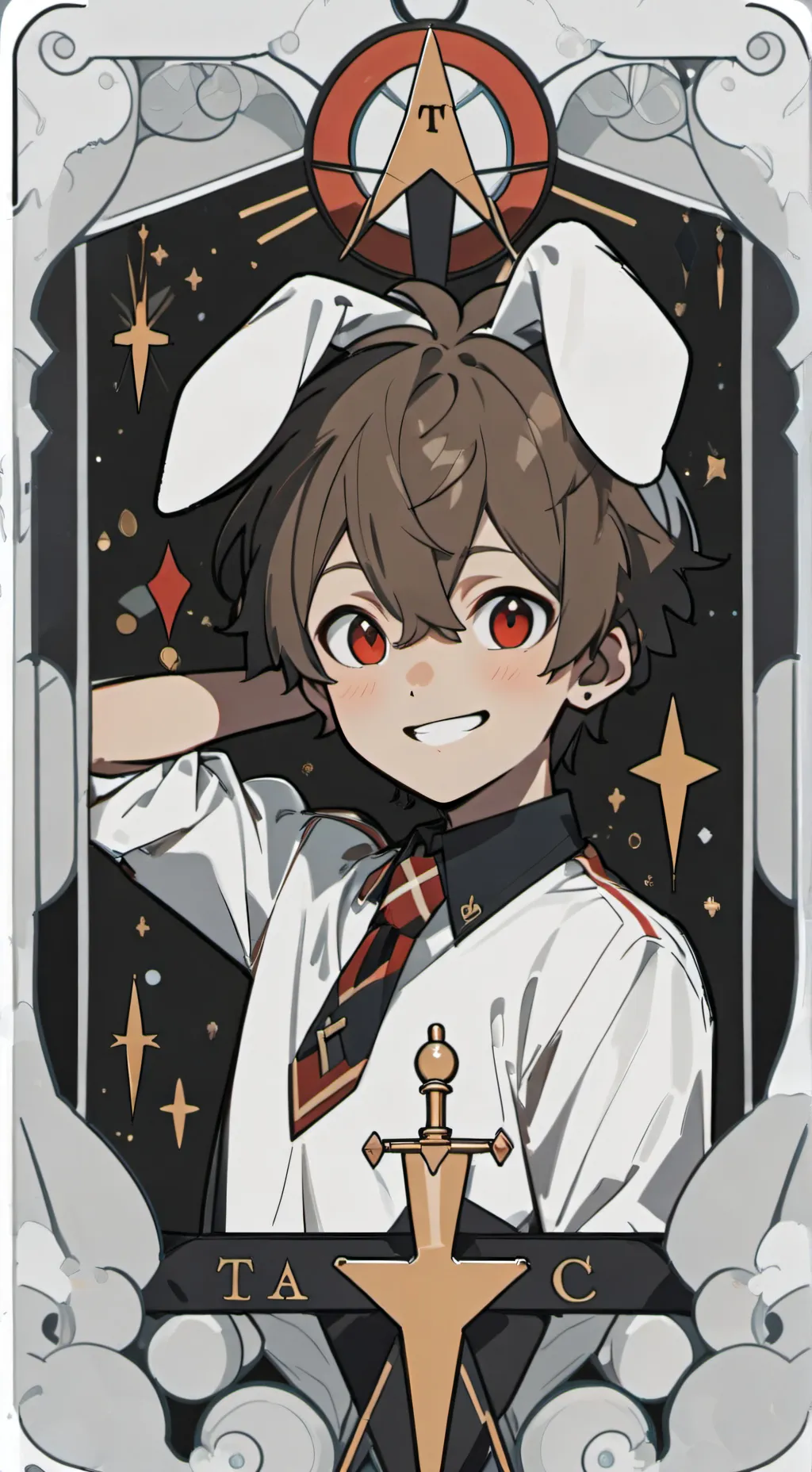 ai character: S@m background