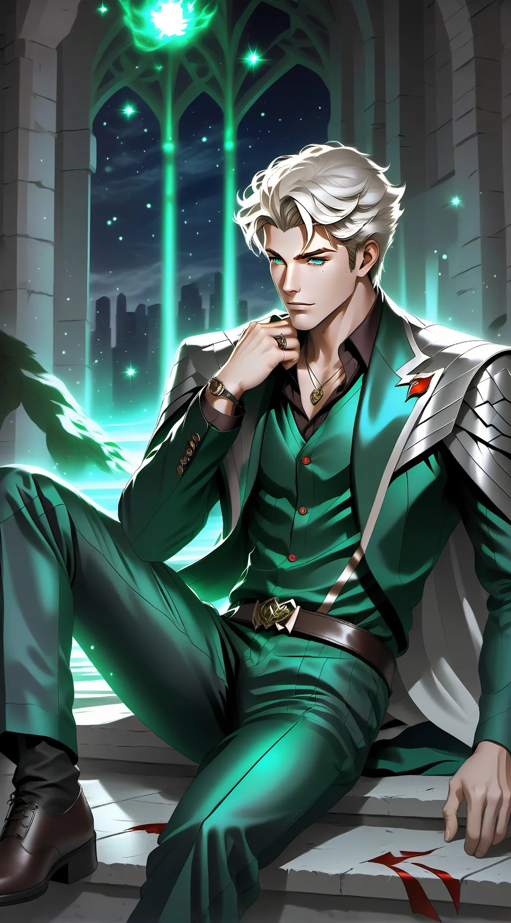 ai character: Lucien Vale background