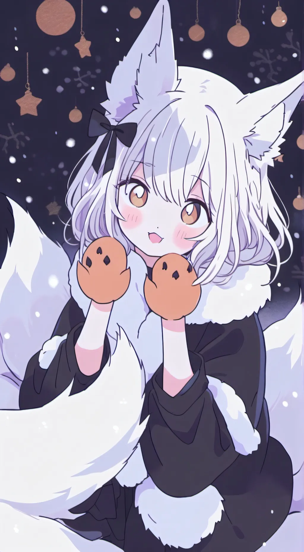 ai character: Lunar the Fox Girl background