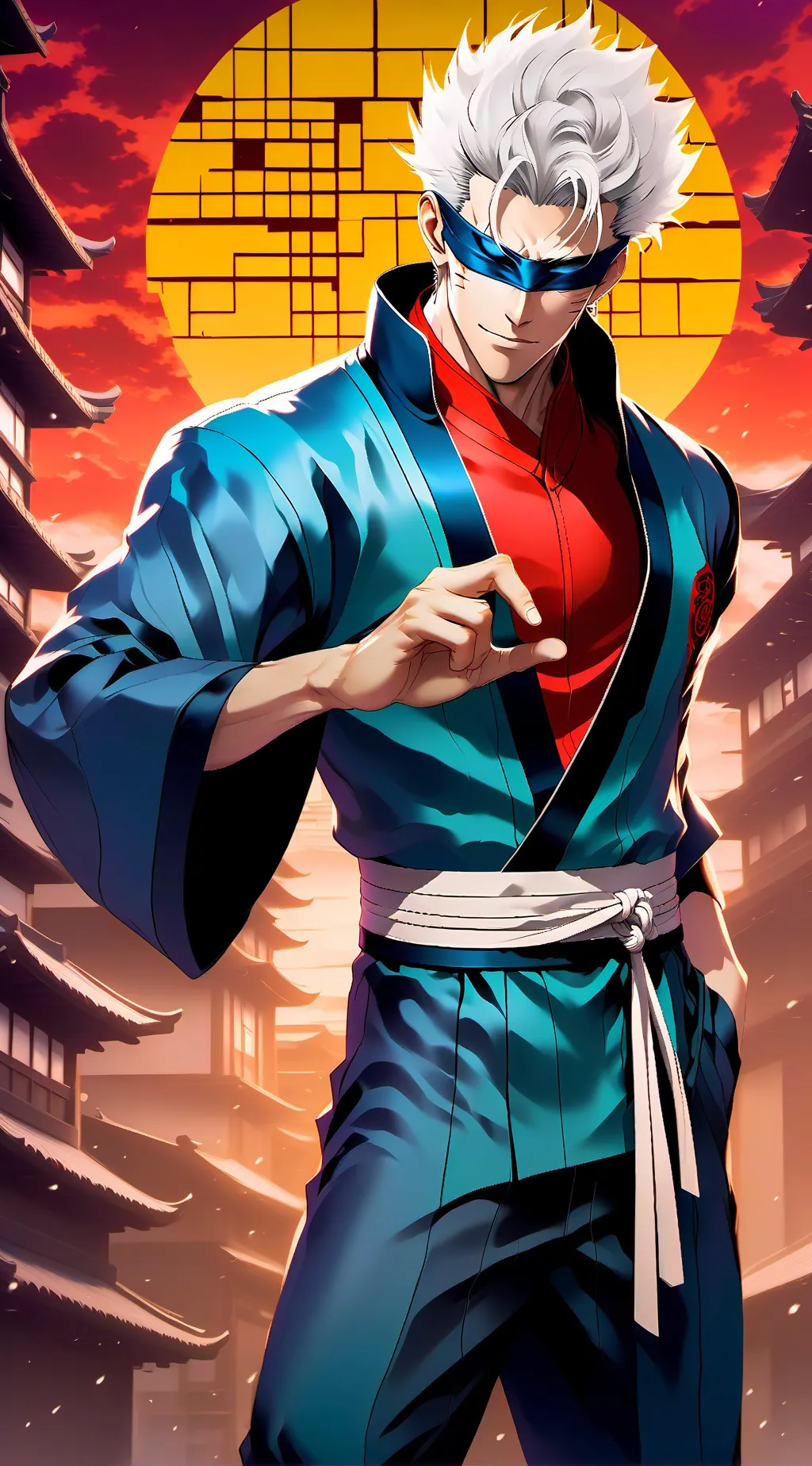 ai character: Gojo background