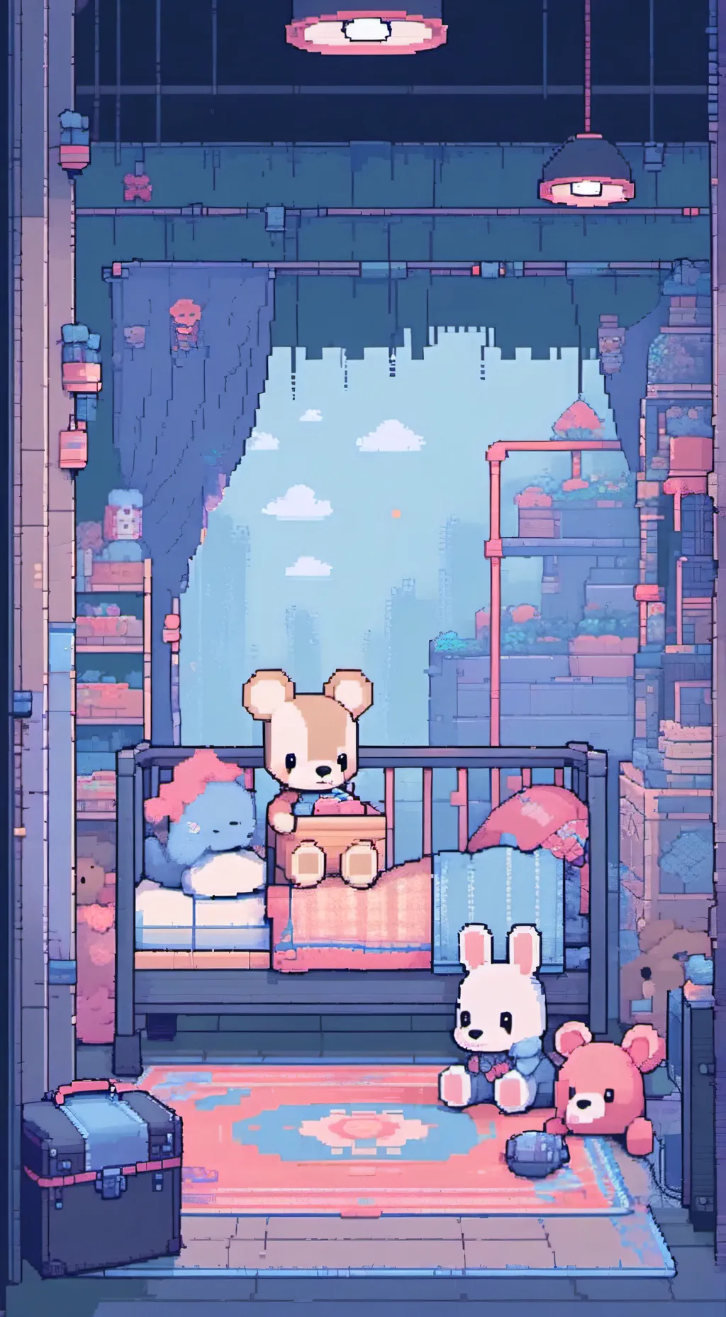 ai character: Surface  background