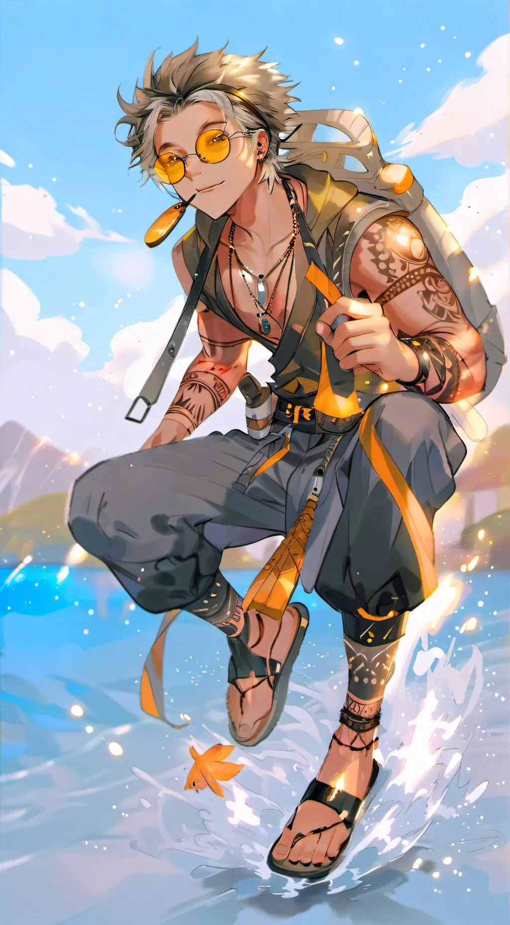 ai character: MHA background