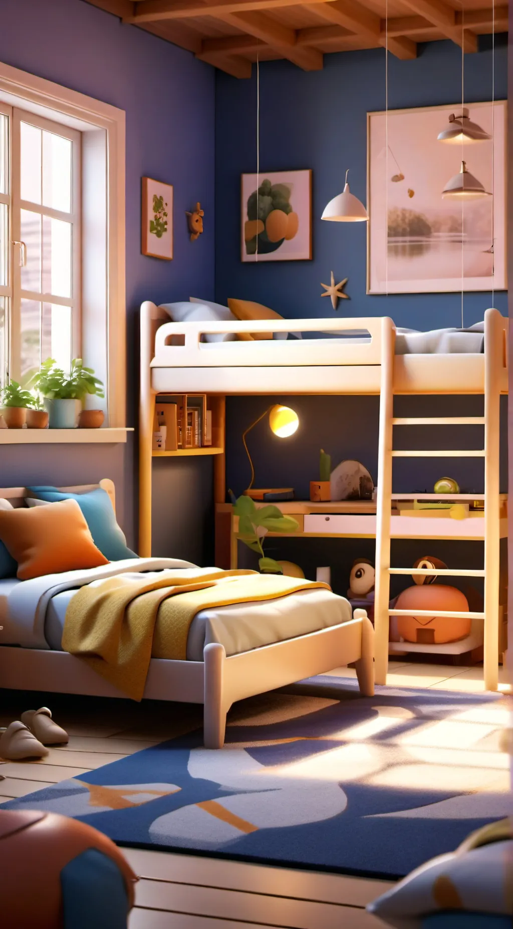 ai character: mha sleepover! background