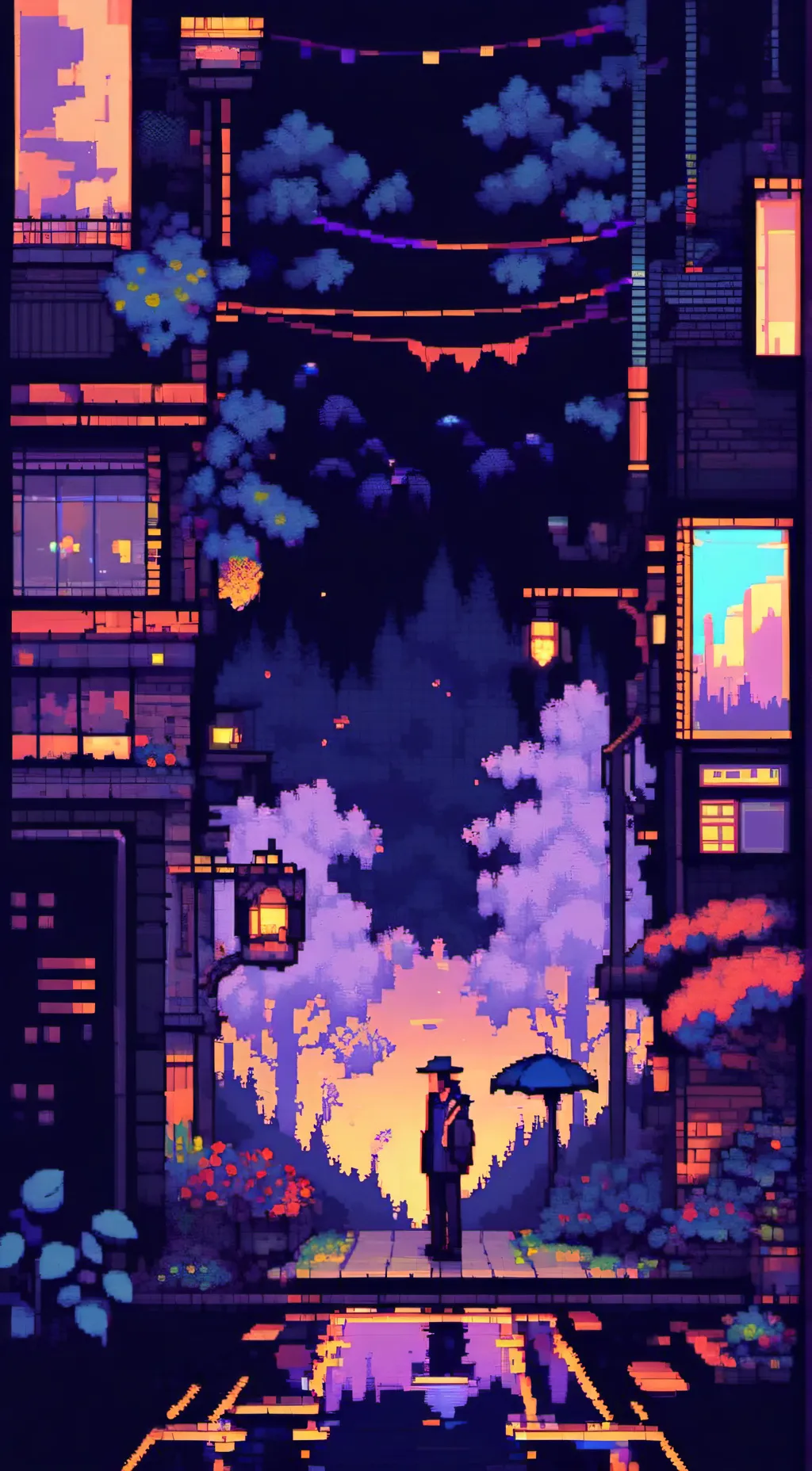 ai character: Sg sleepover <3  background