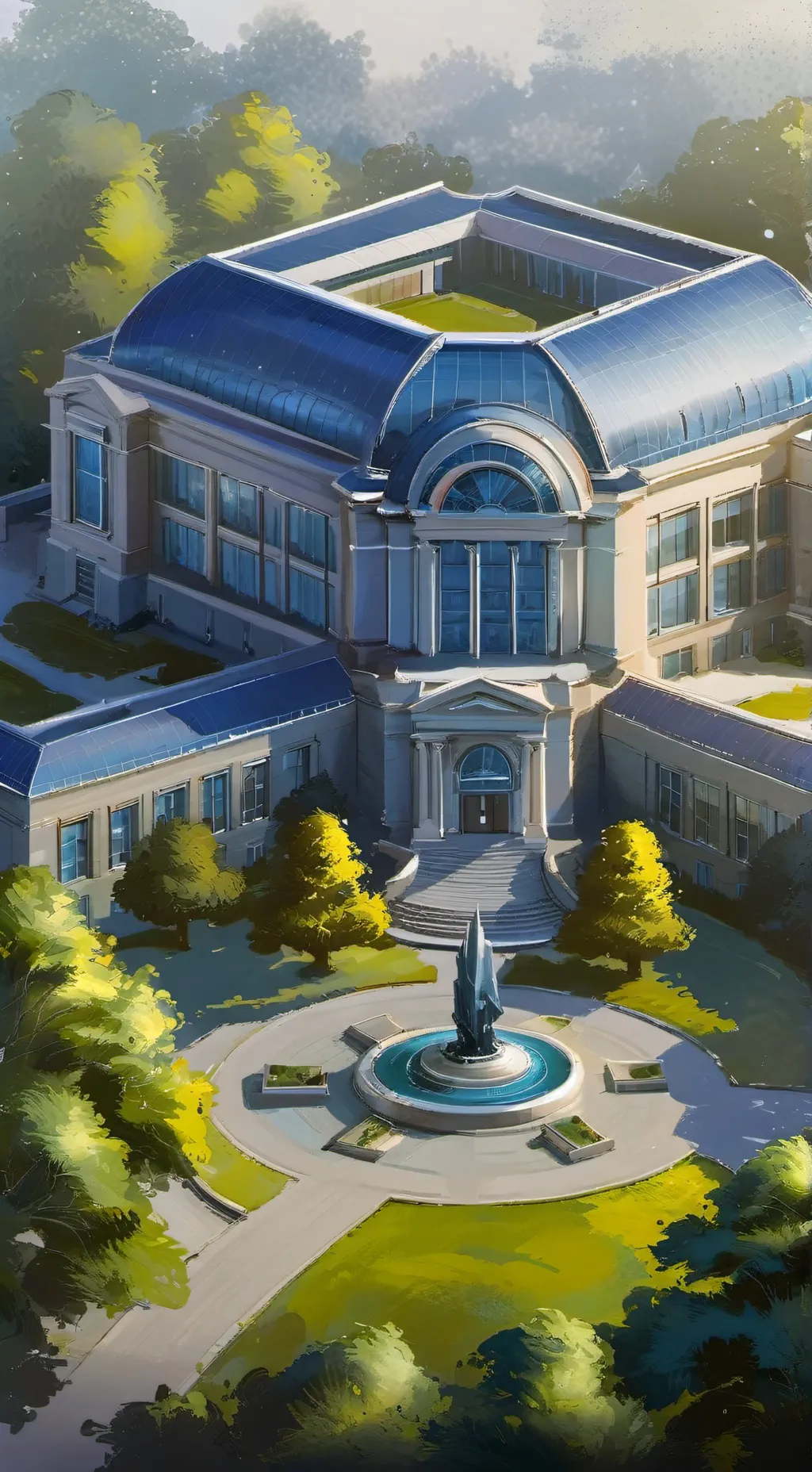 ai character: x mension  background