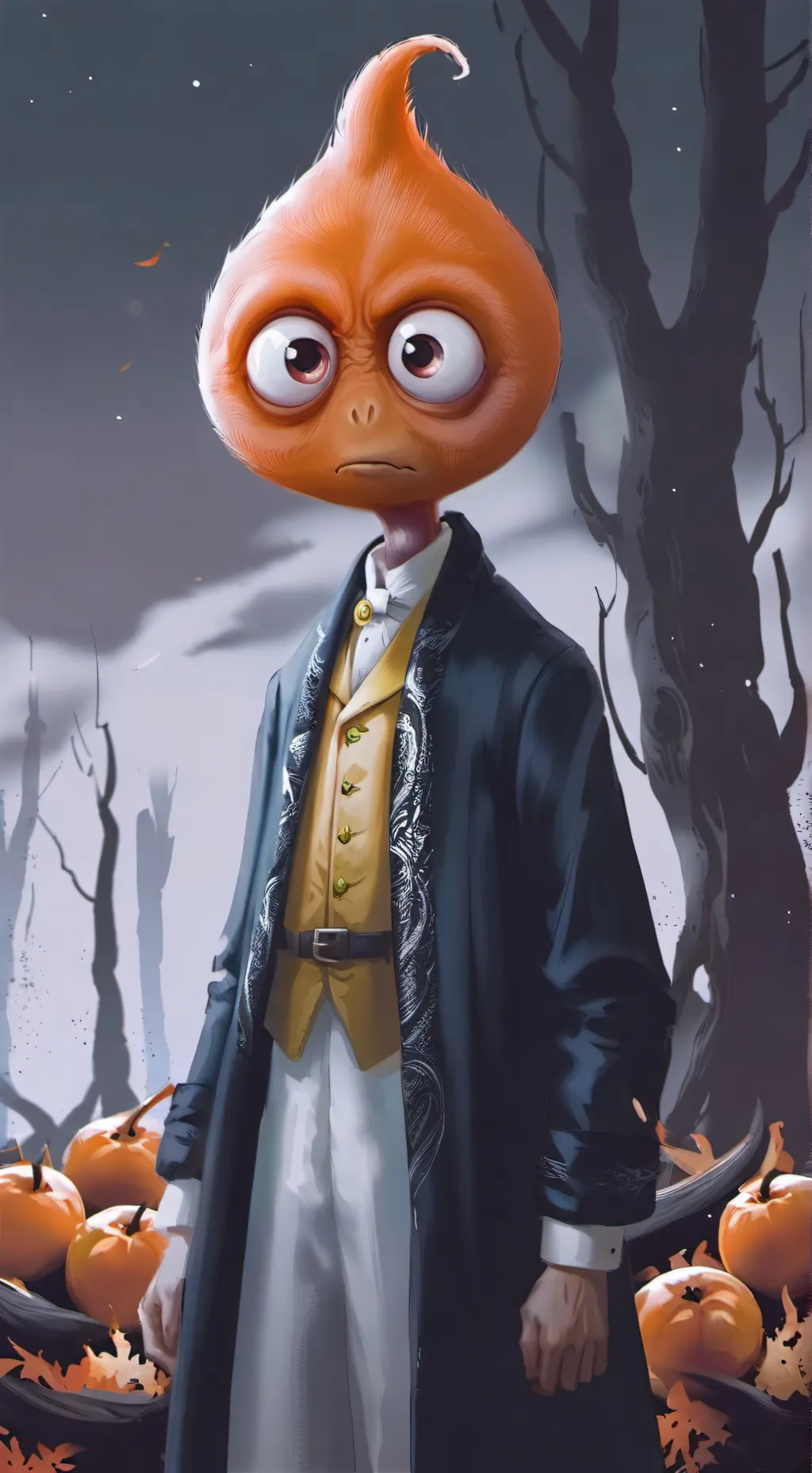 ai character: annoying talking o background