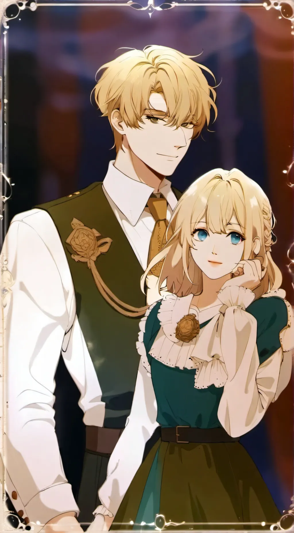 ai character: Arthur et Maria background