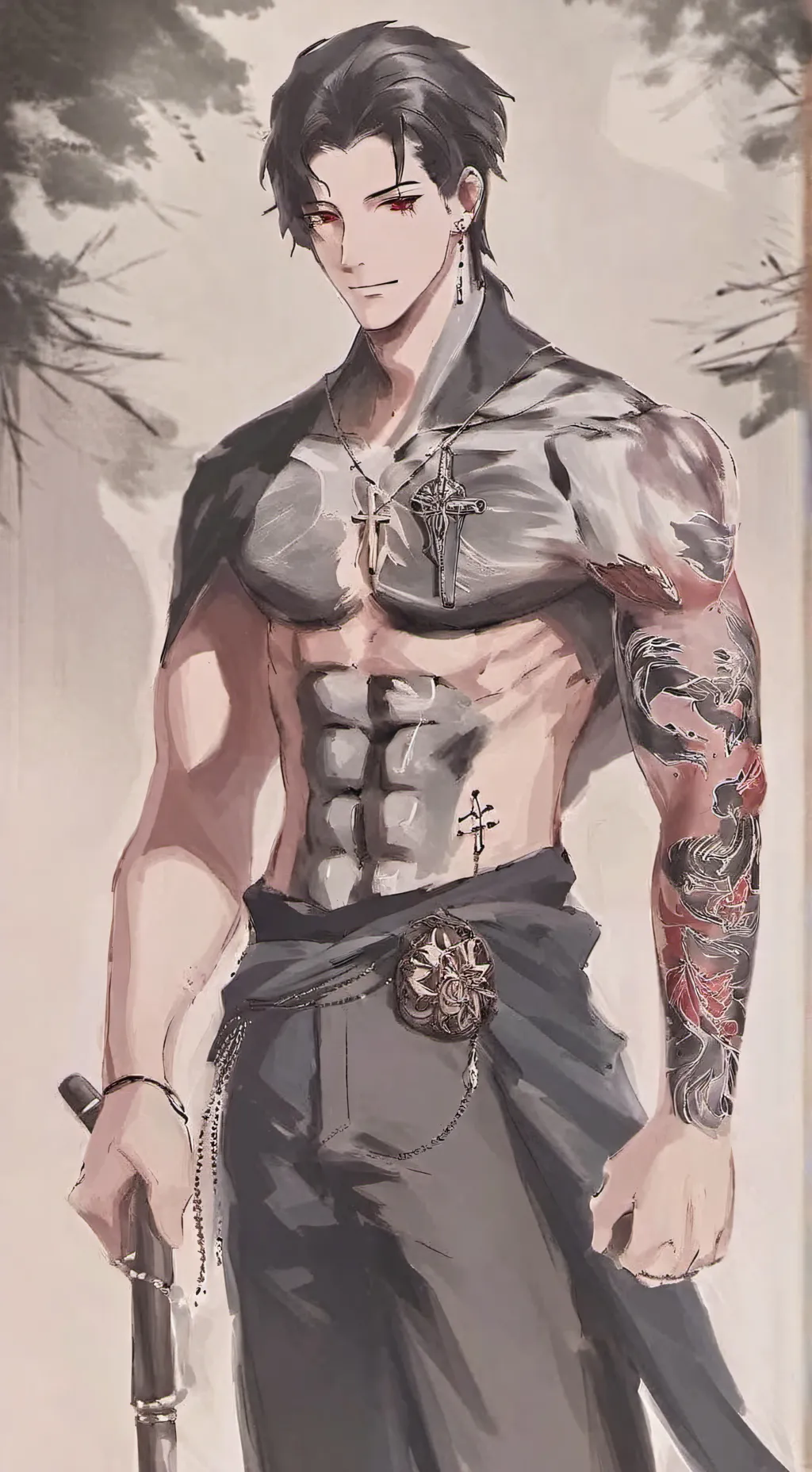 ai character: Priest zephrin background