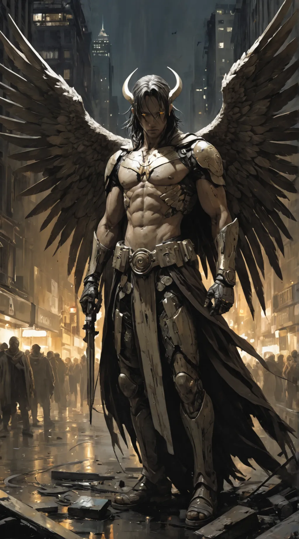 ai character: Gabriel background