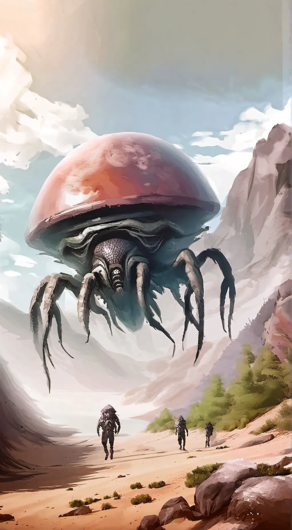 ai character: Fangi TX background