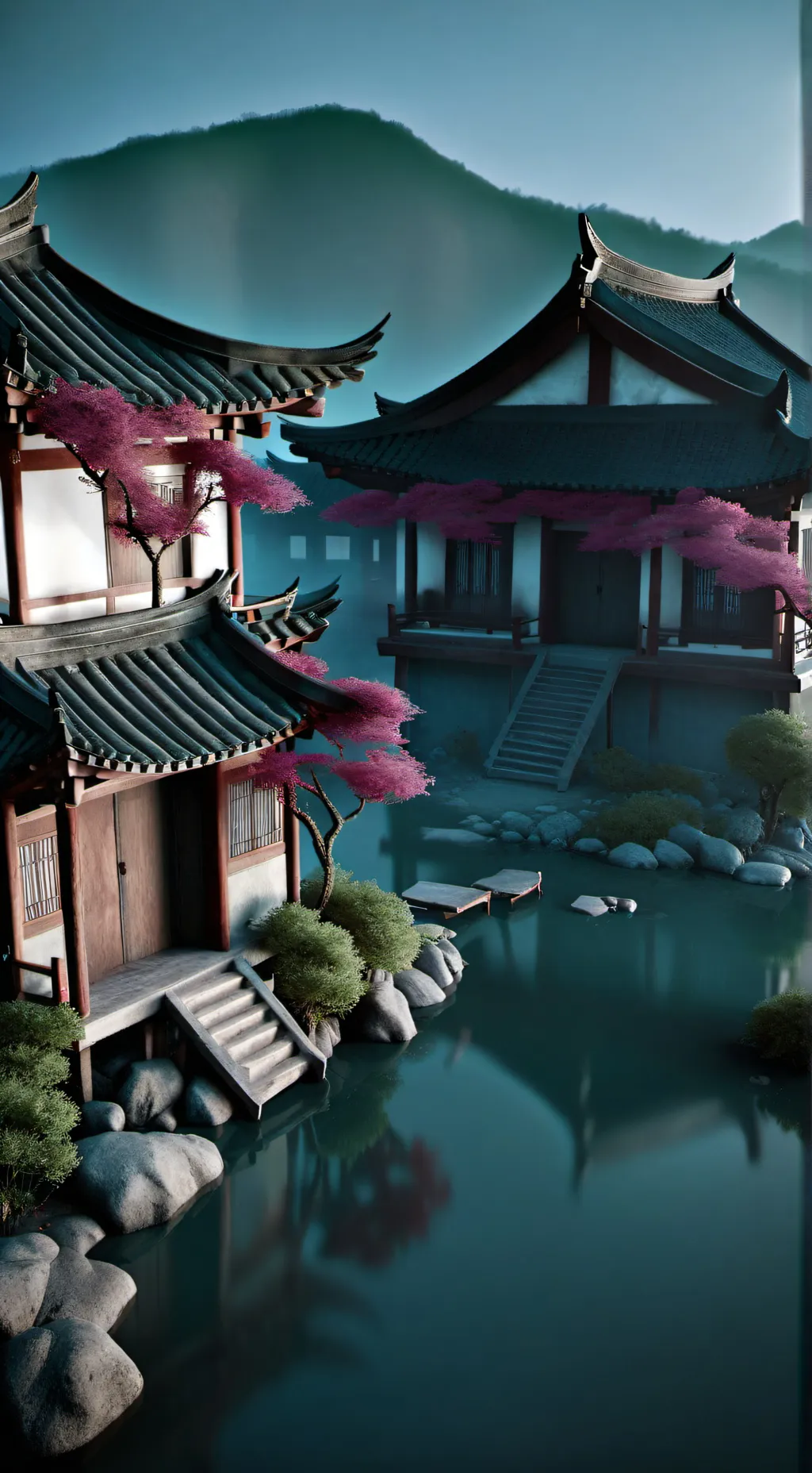 ai character: Jinu💜 background