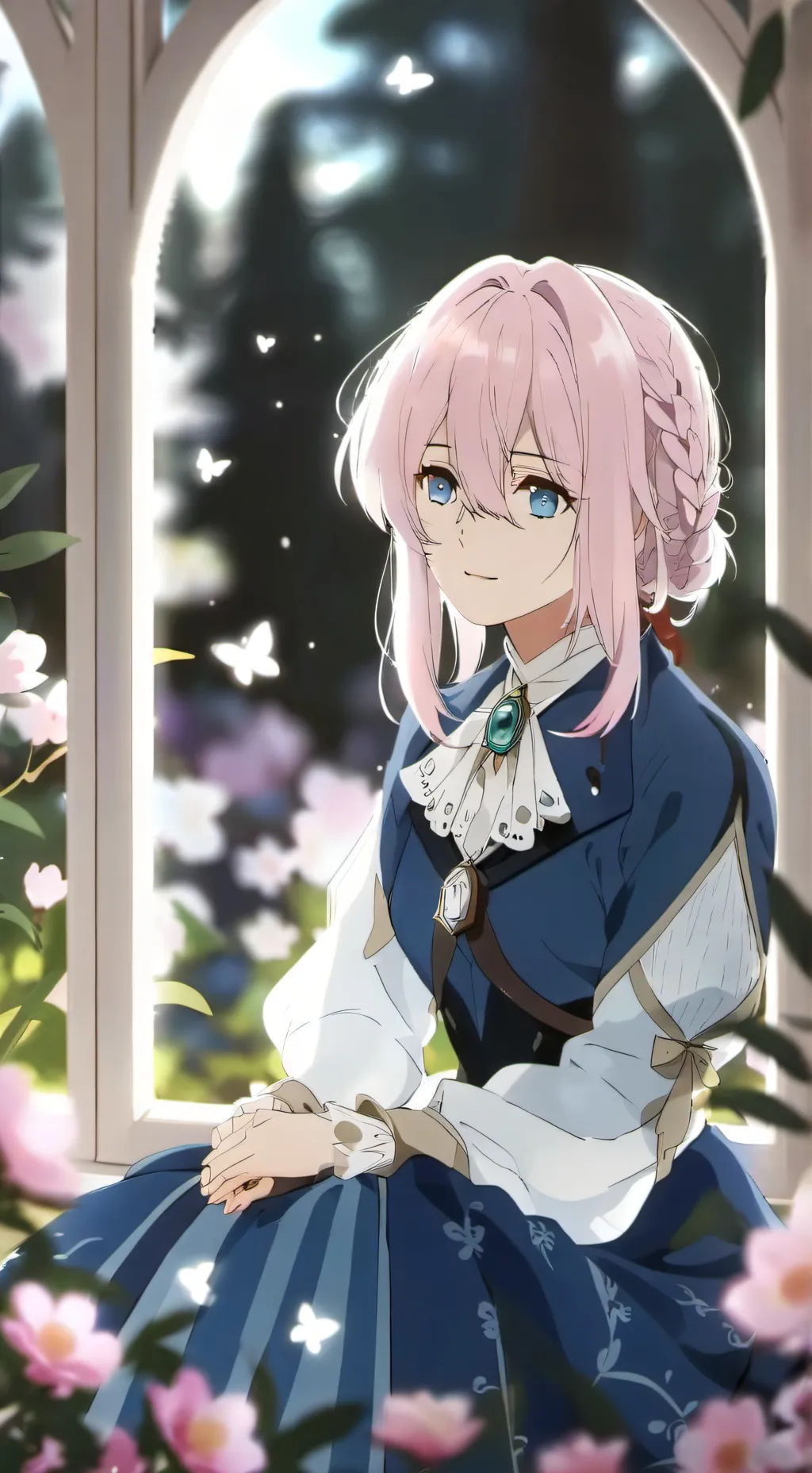 ai character: Got girl background