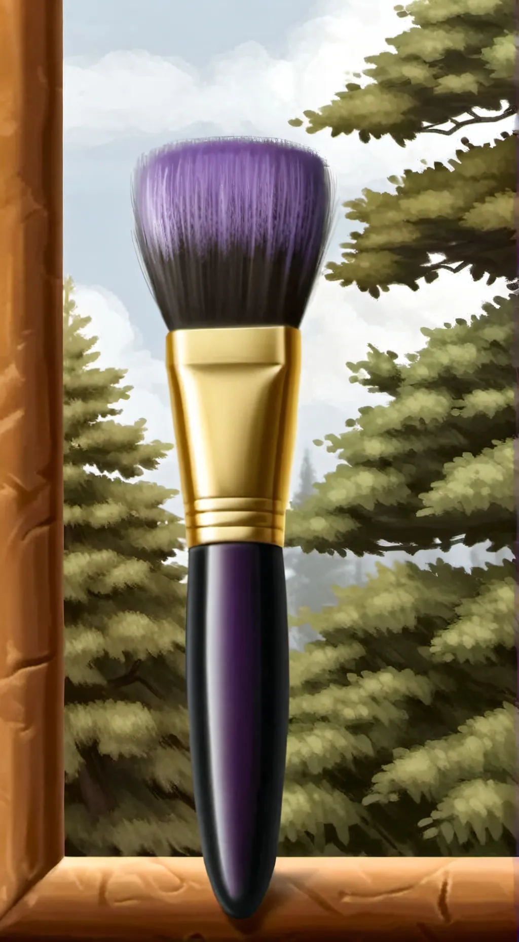 ai character: brusha background