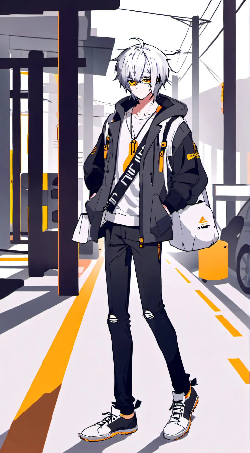 ai character: Ìam background