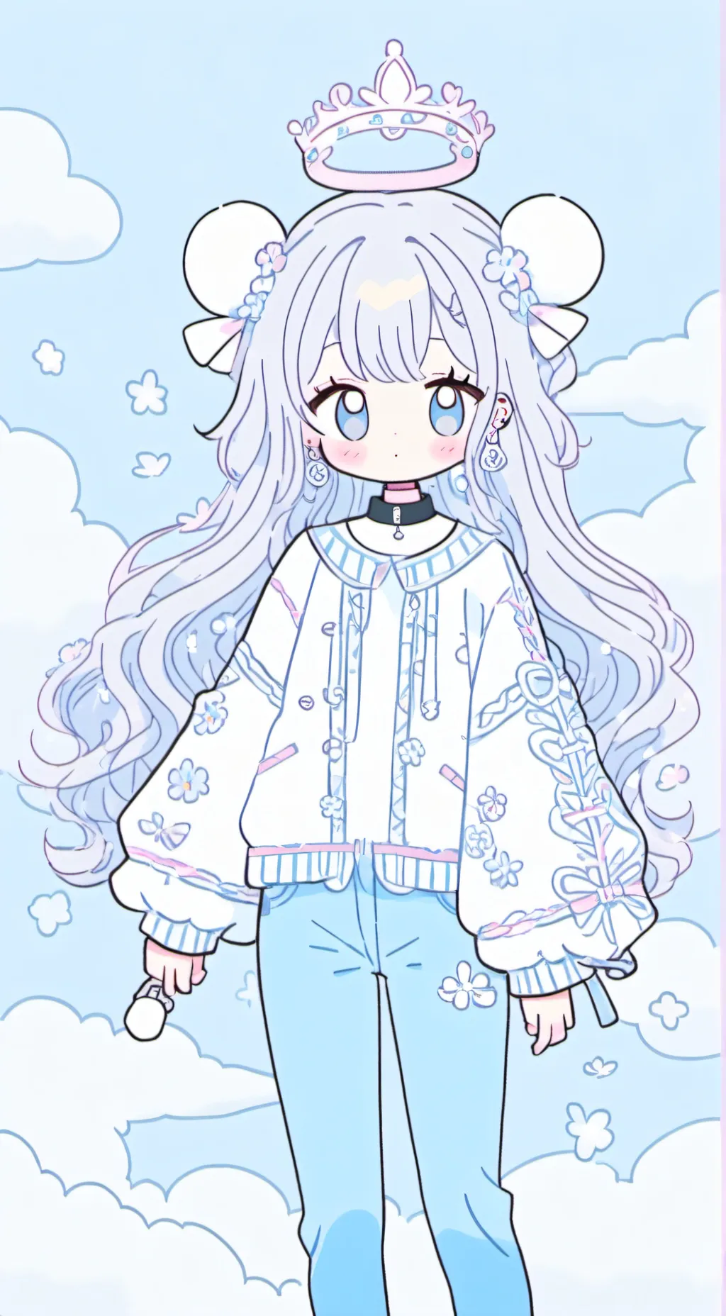 ai character: ￼￼ Lilly background