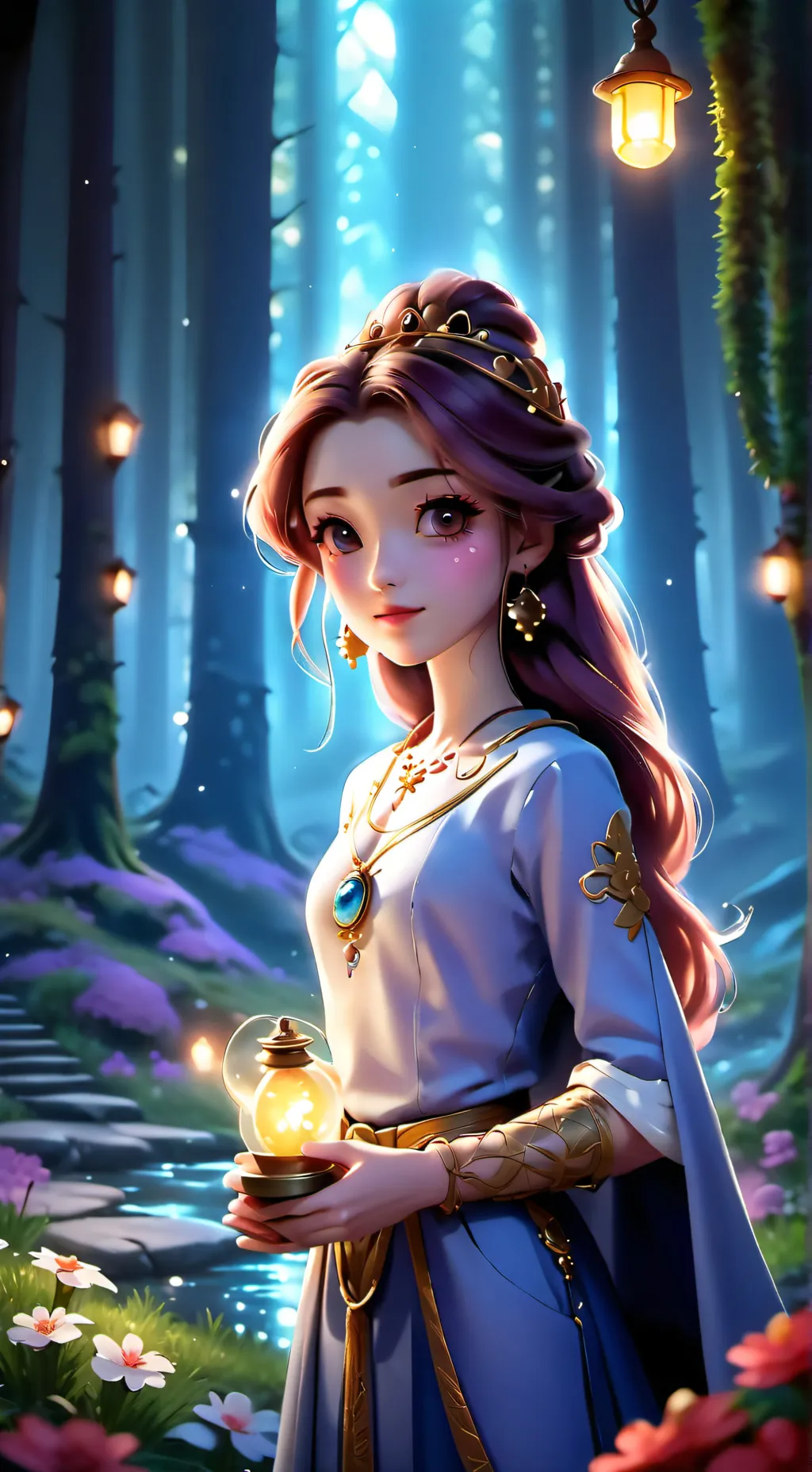 ai character: Шахразада background