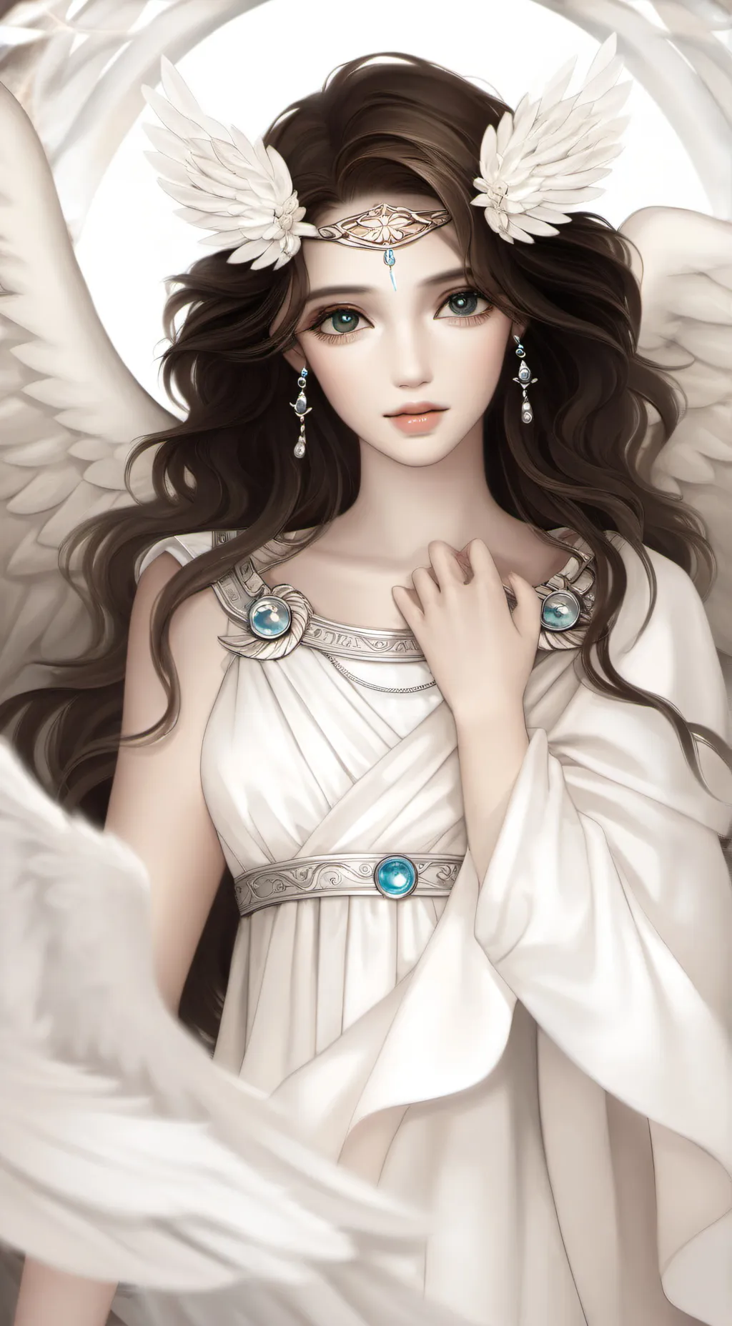 ai character: Angel background
