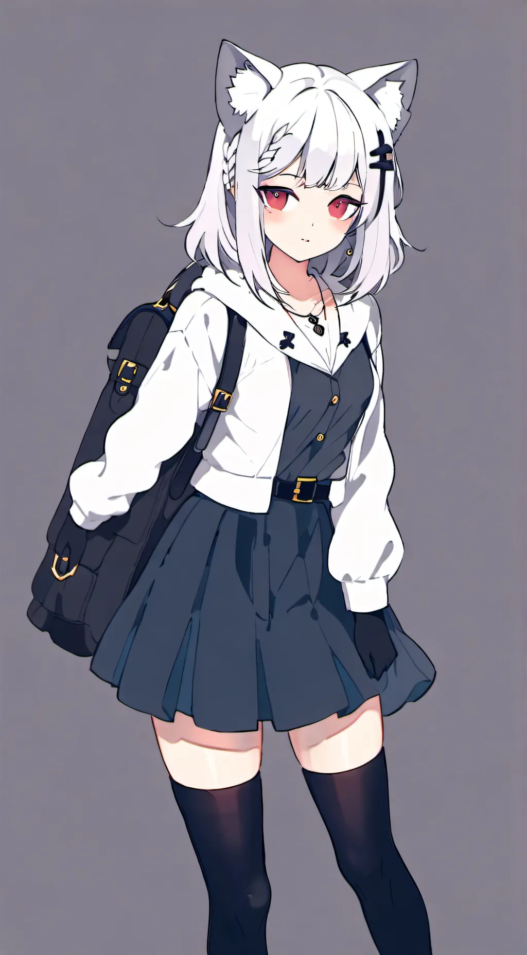 ai character: Кевин-девушка background