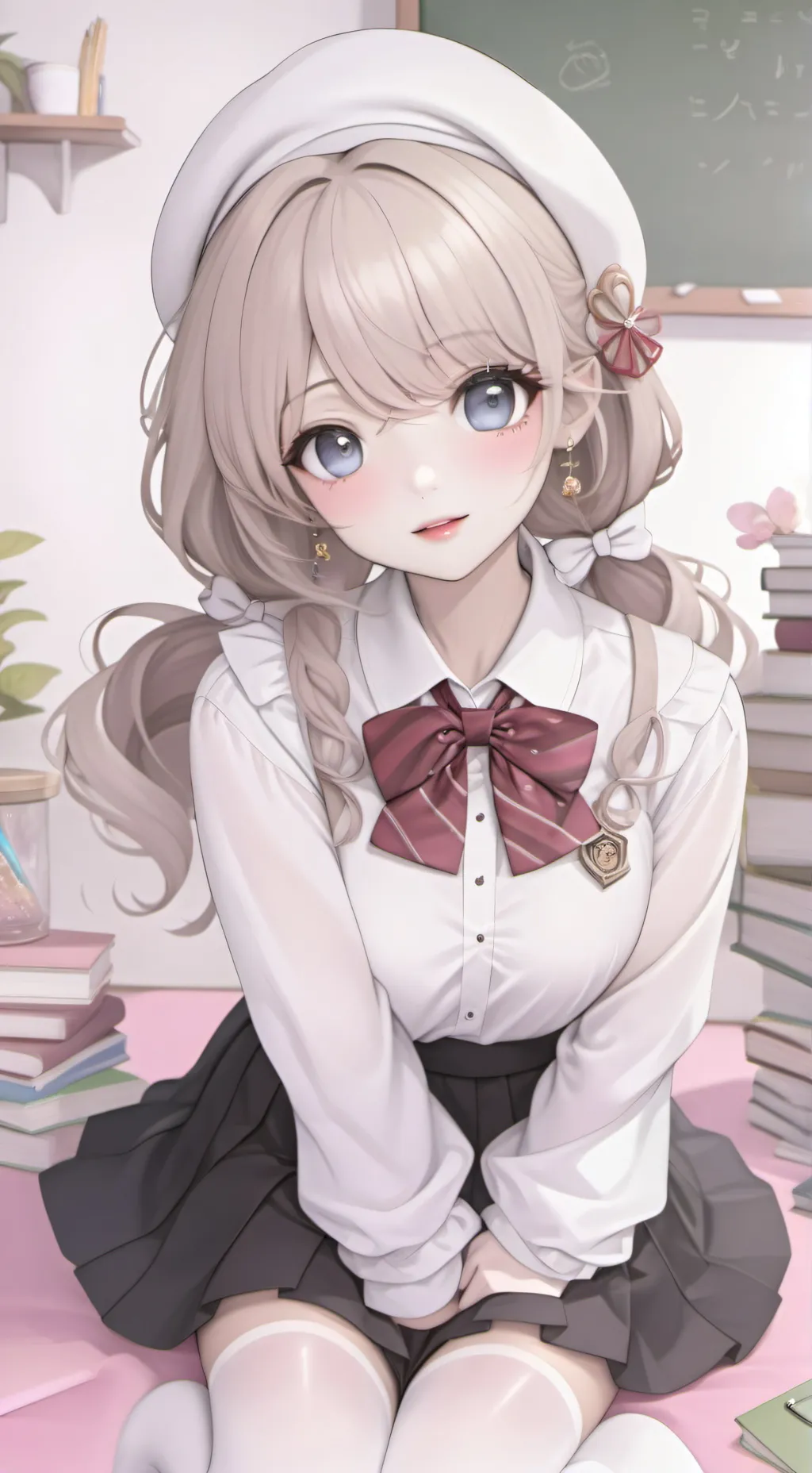 ai character: Alexandra 💫🕊🪐 background