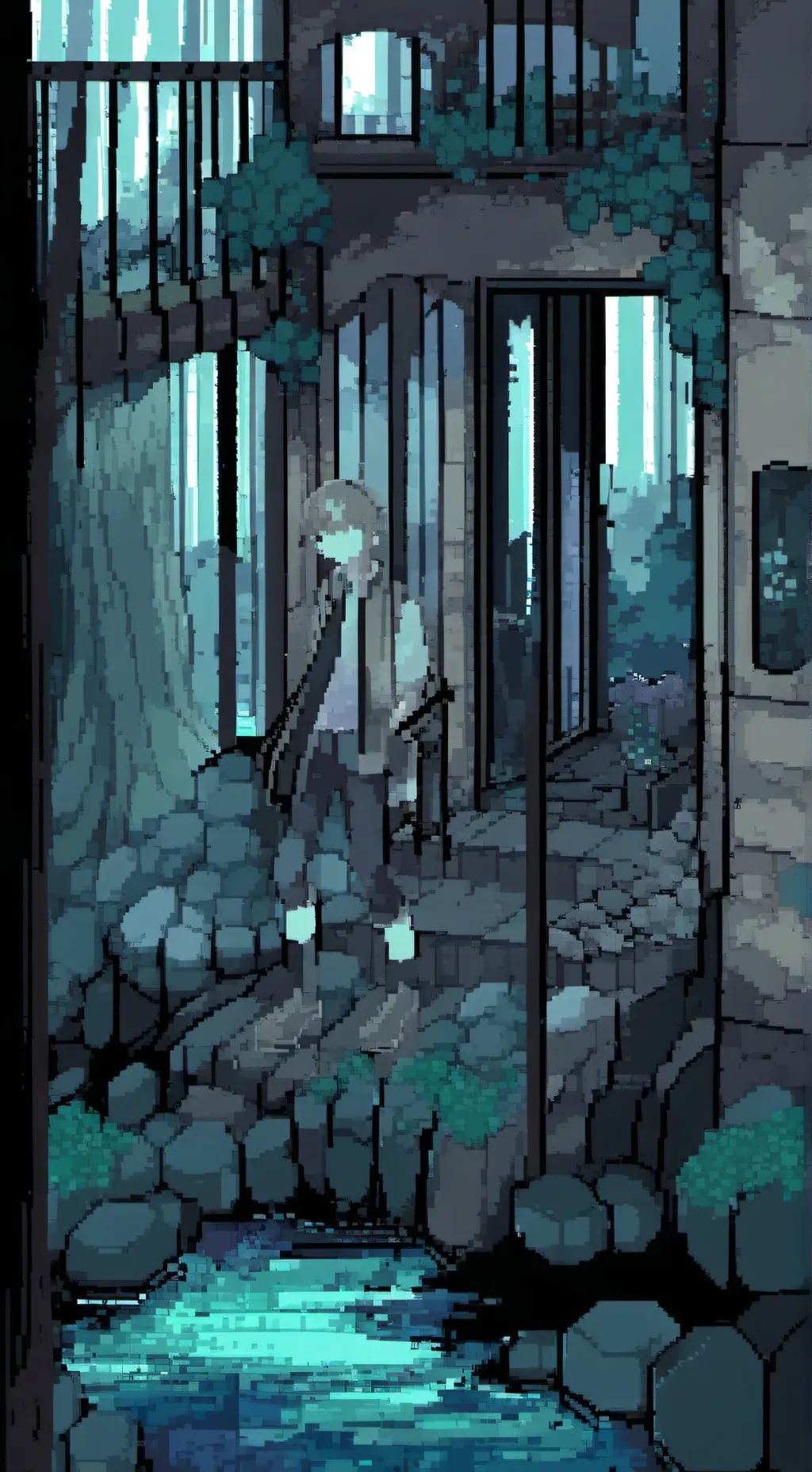 ai character: Юрико  background