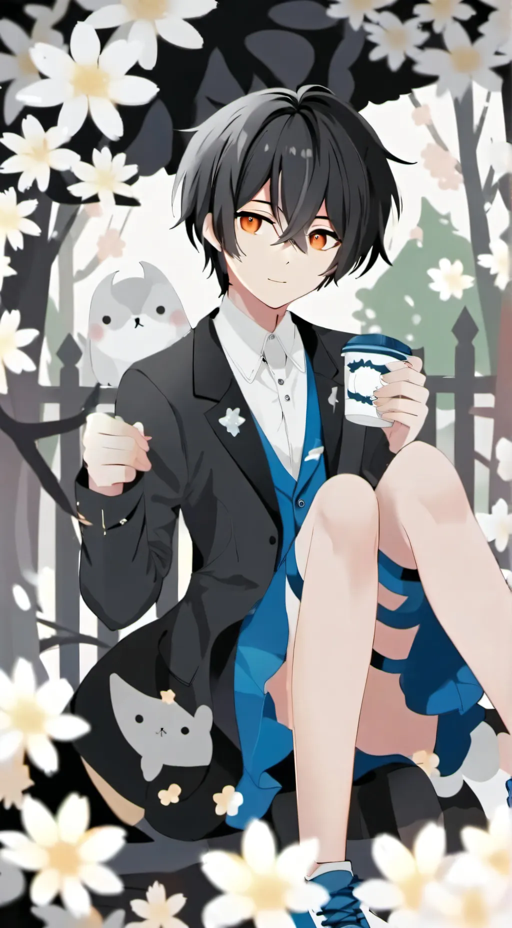 ai character: Томи background