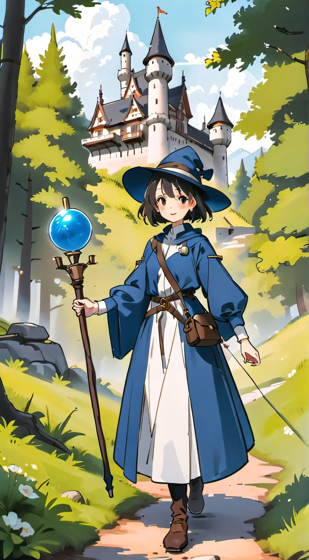 ai character: Marguerite Jorgen background