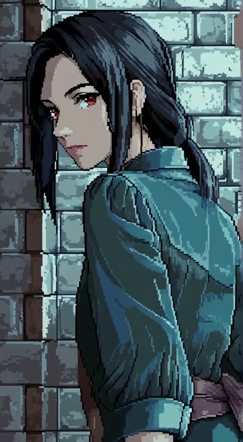 ai character: The Shadow background