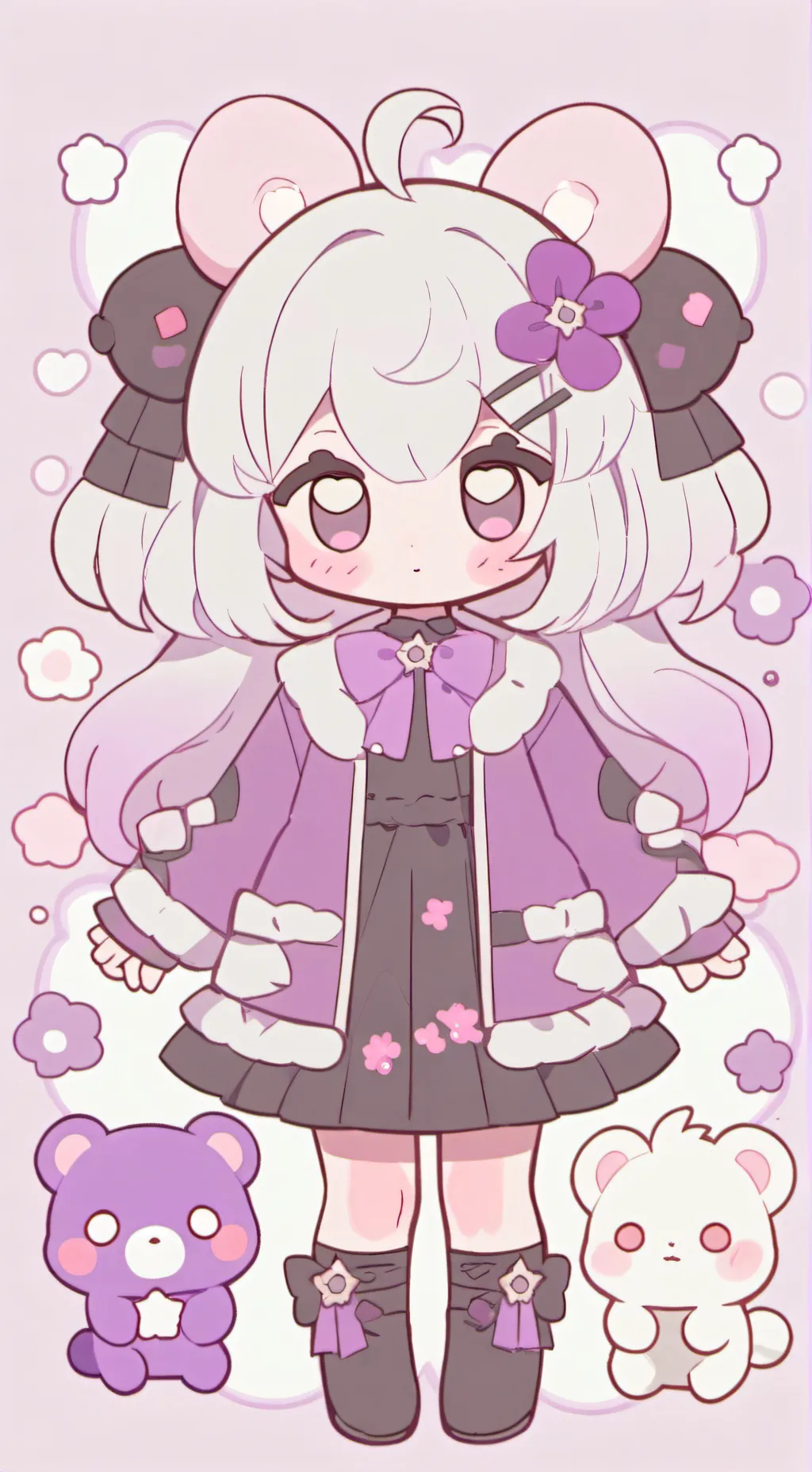 ai character: Demon slayer+you🎈 background