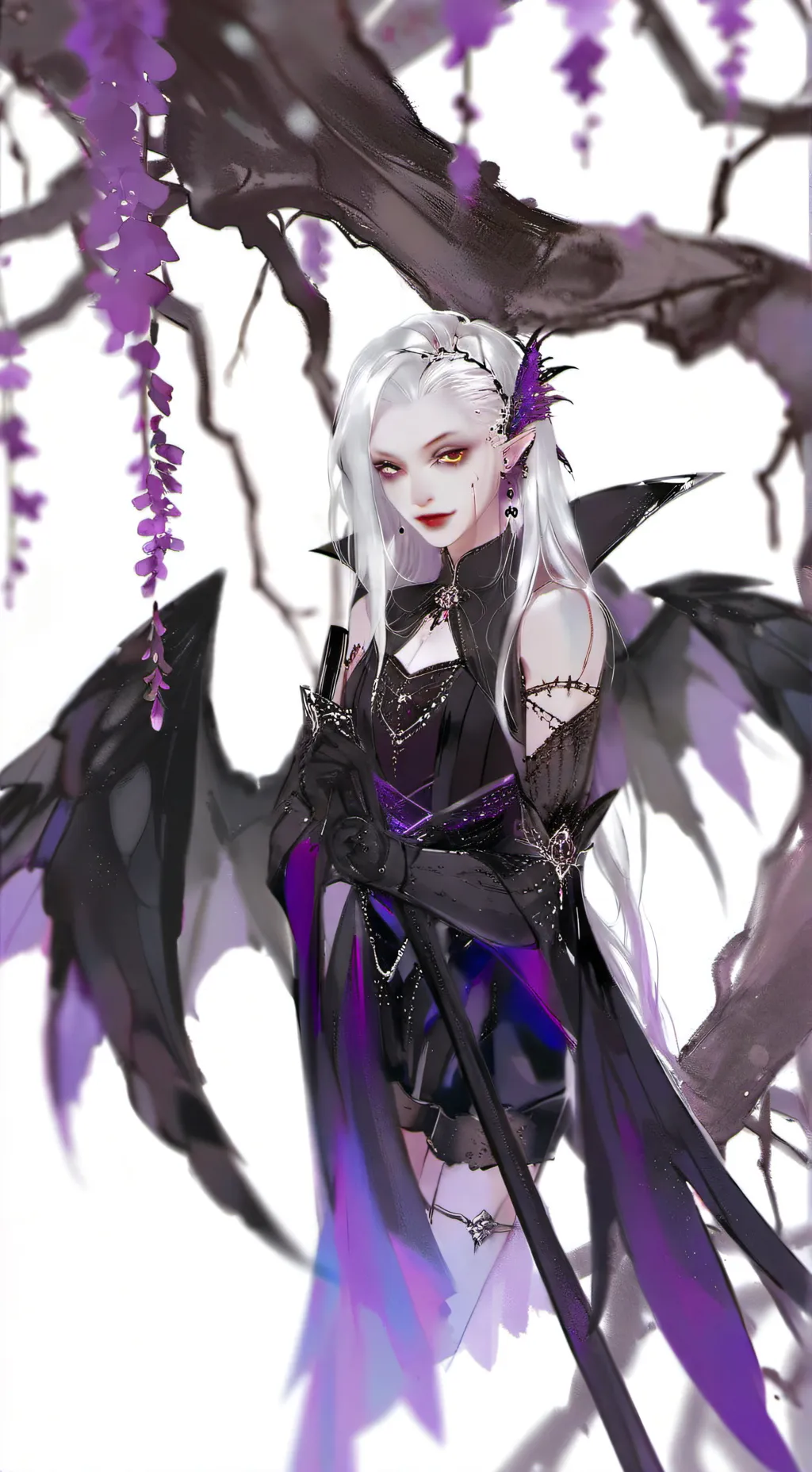 ai character: VAMPIRA background
