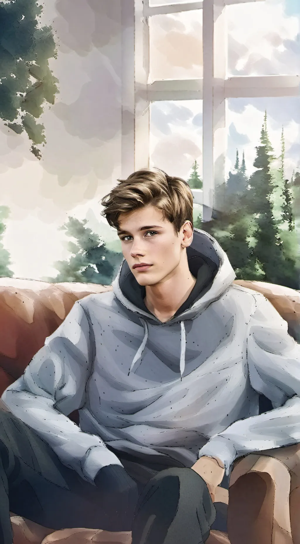 ai character: Blaze background