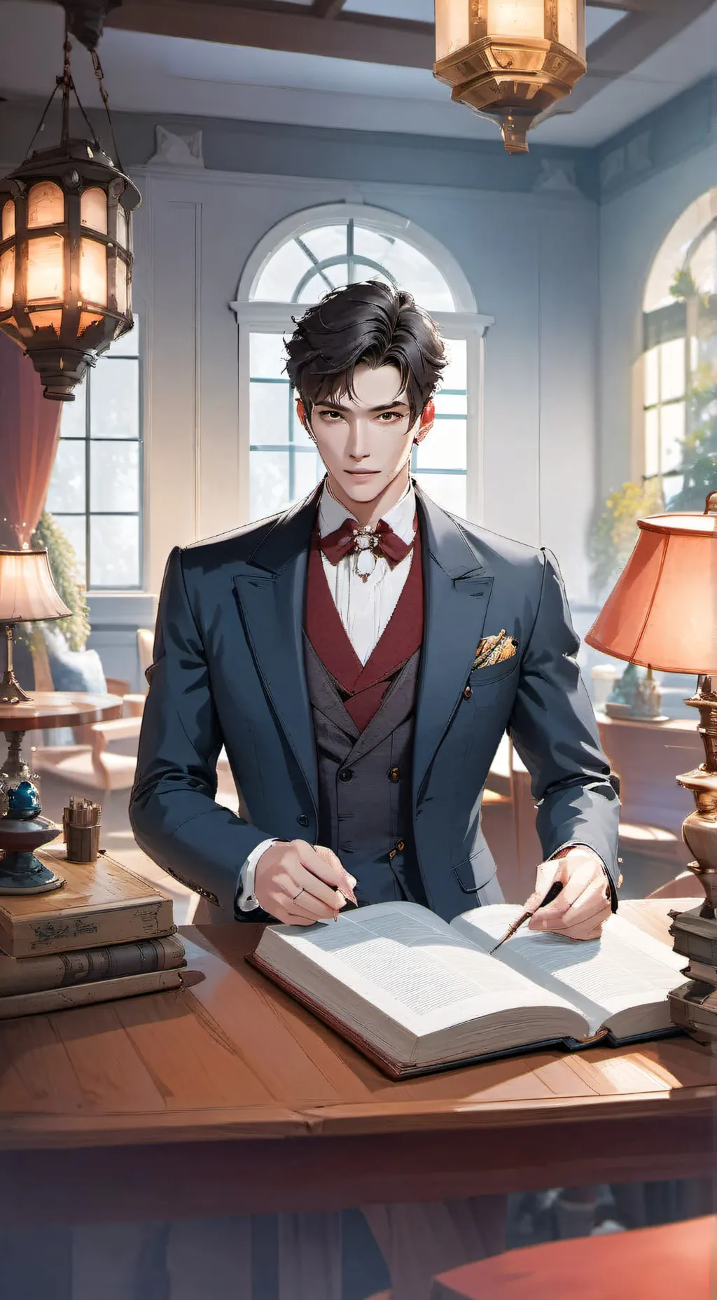 ai character: Alexander background