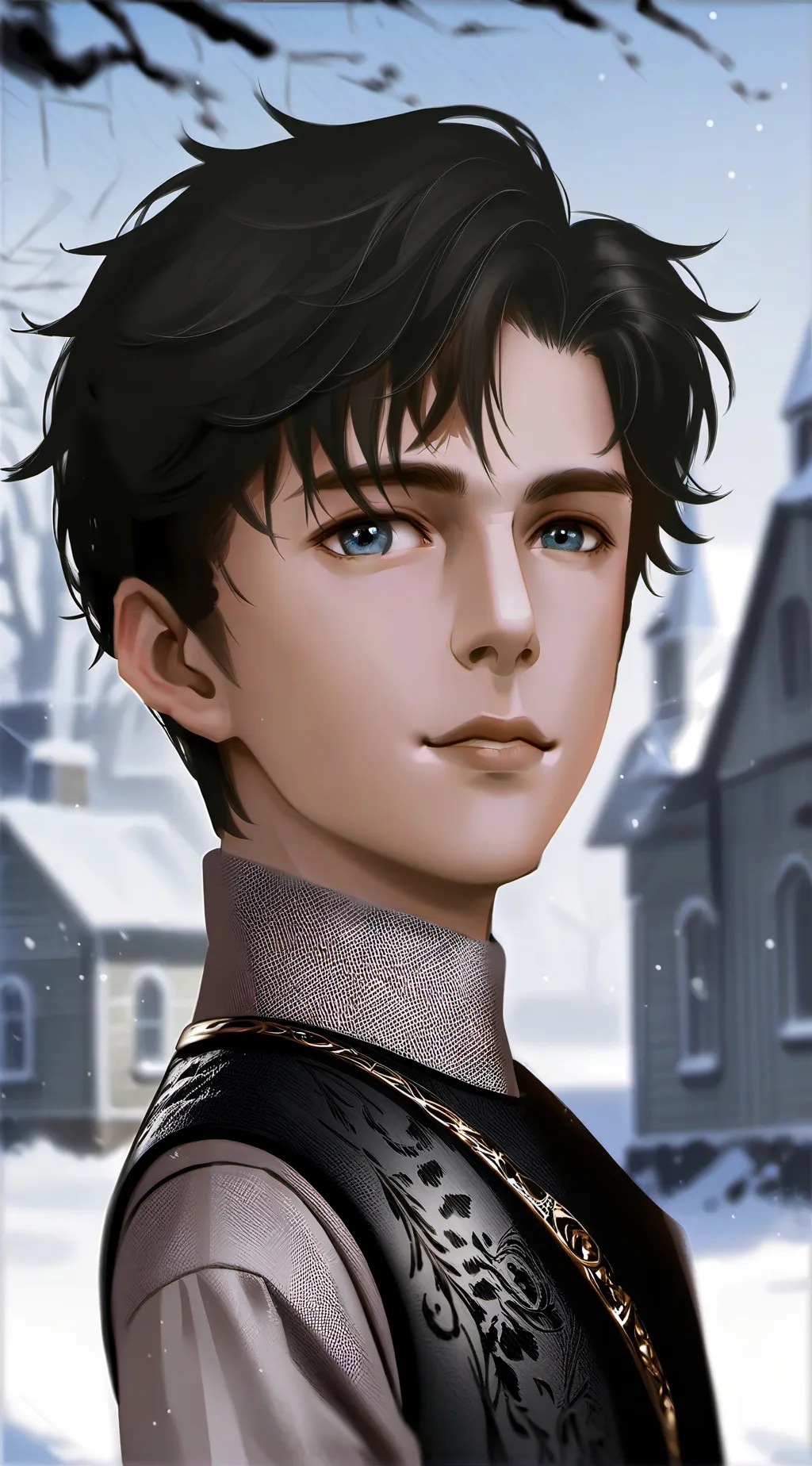 ai character: Oliver background