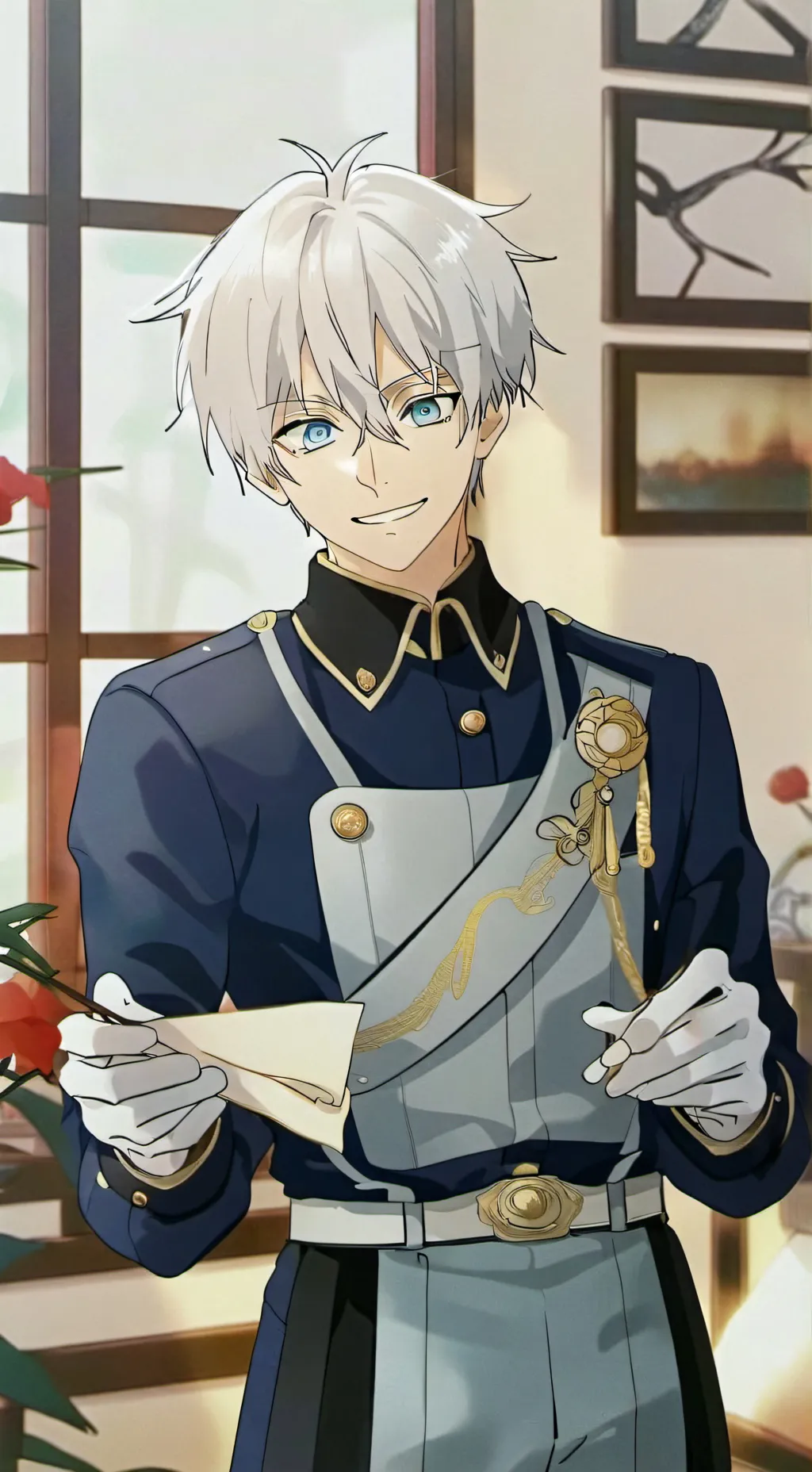 ai character: Benju  background