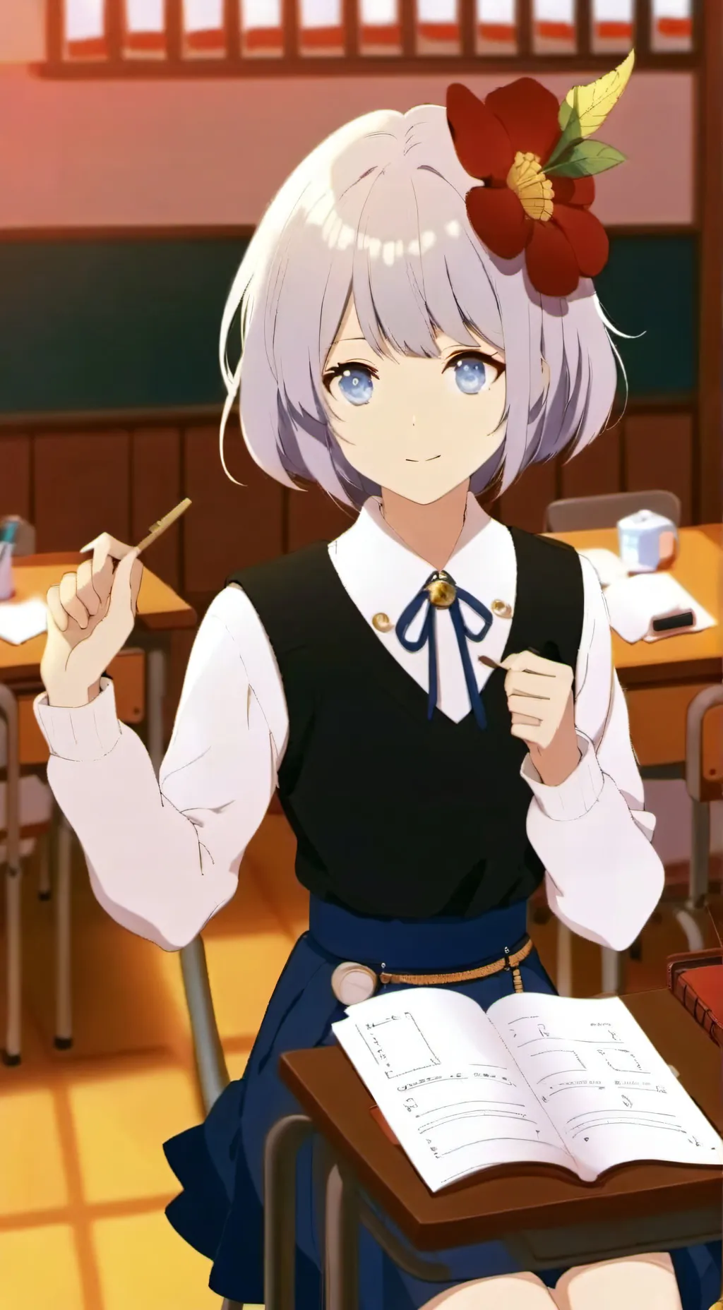 ai character: Class 413 background