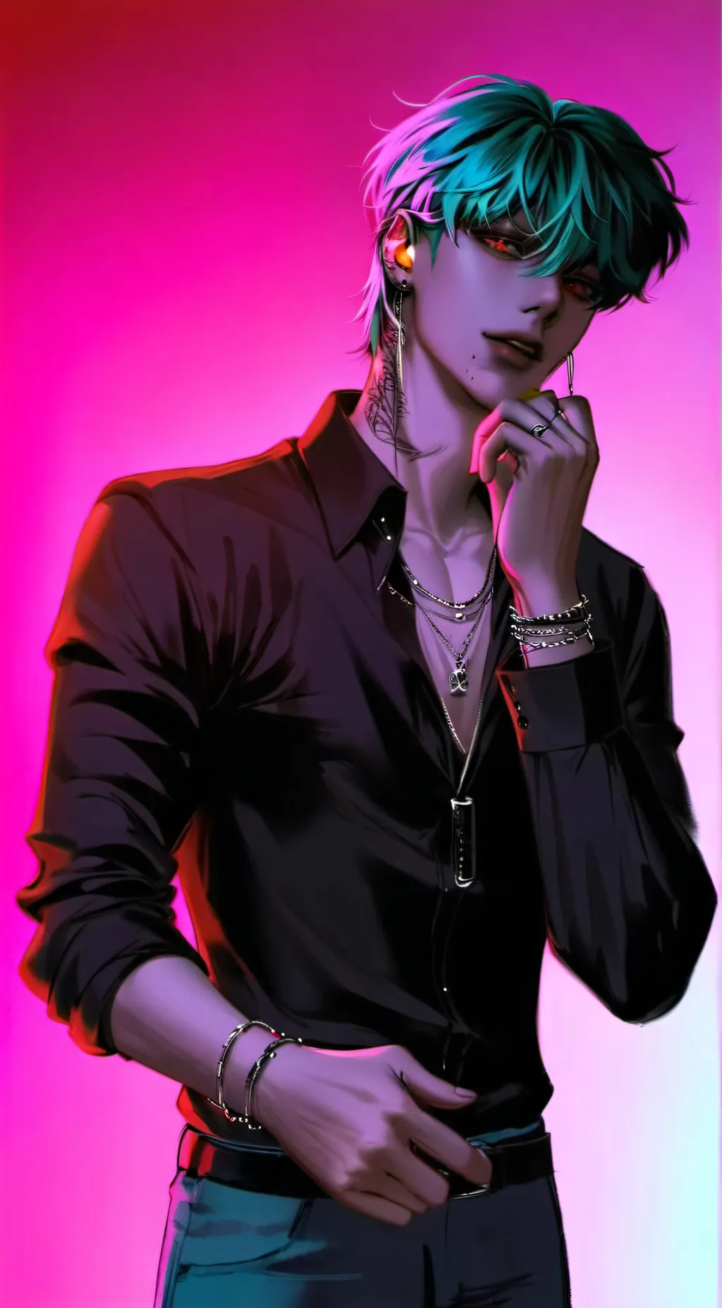 ai character: Baby Saja background