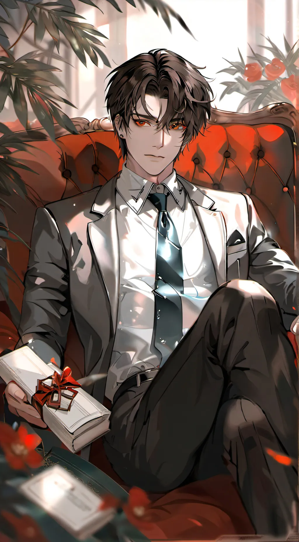 ai character: Victor￼ background