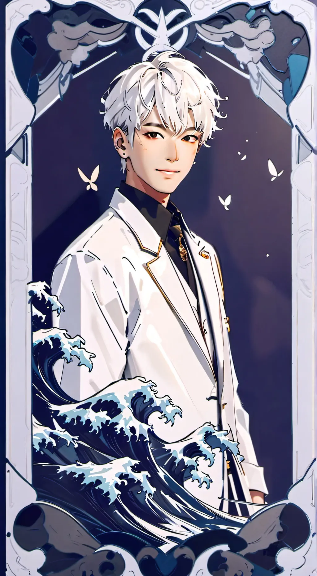 ai character: BIGBANG  background