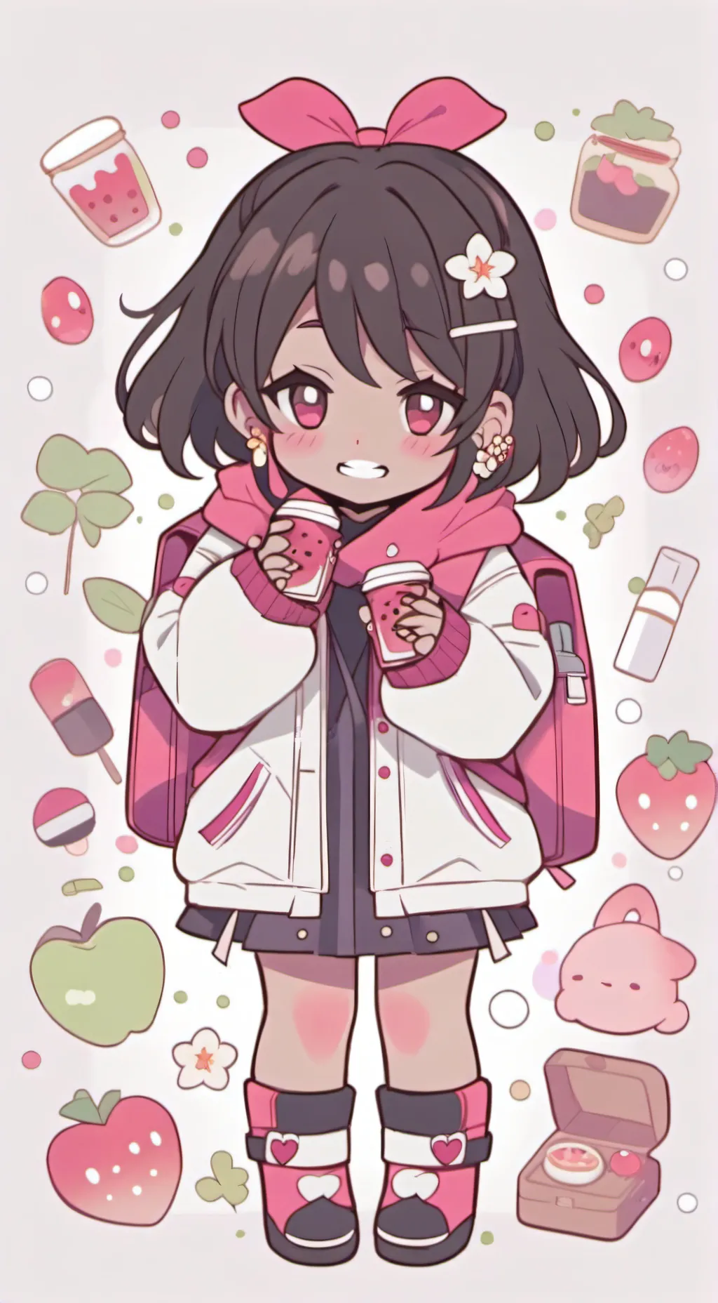 ai character: Mha period background