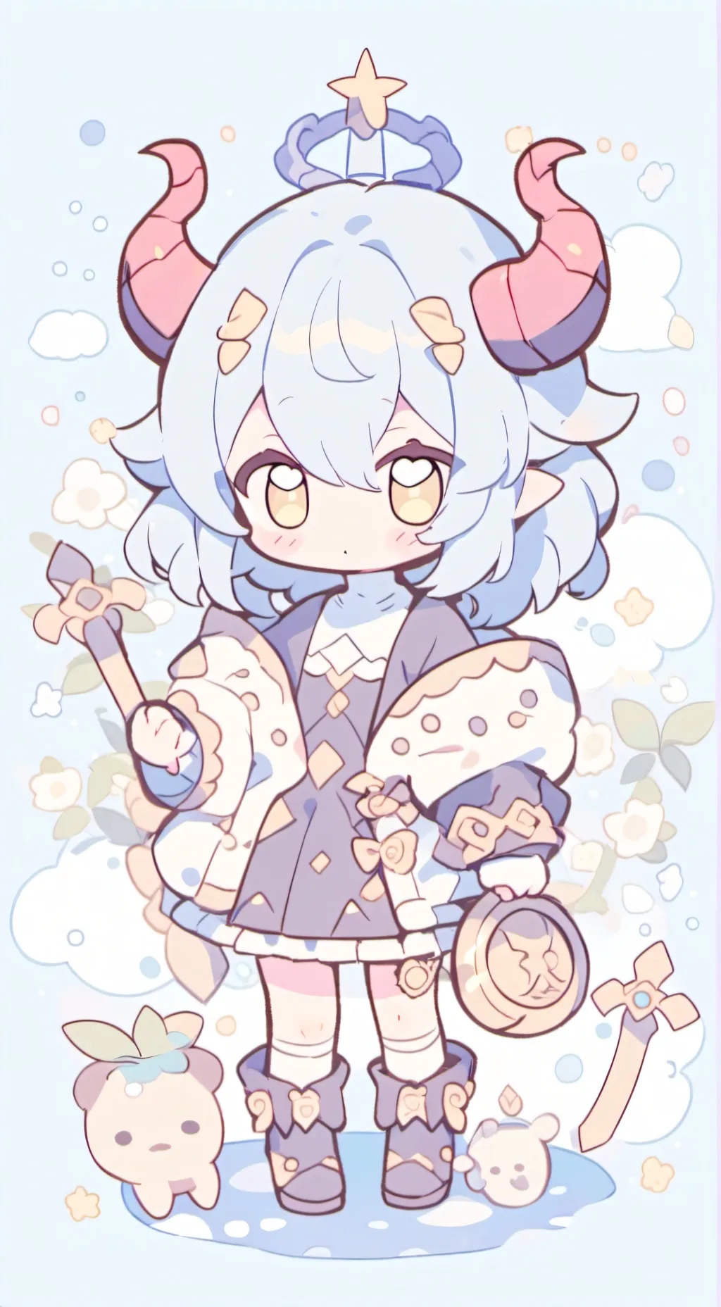 ai character: Hazbin Hotel! background