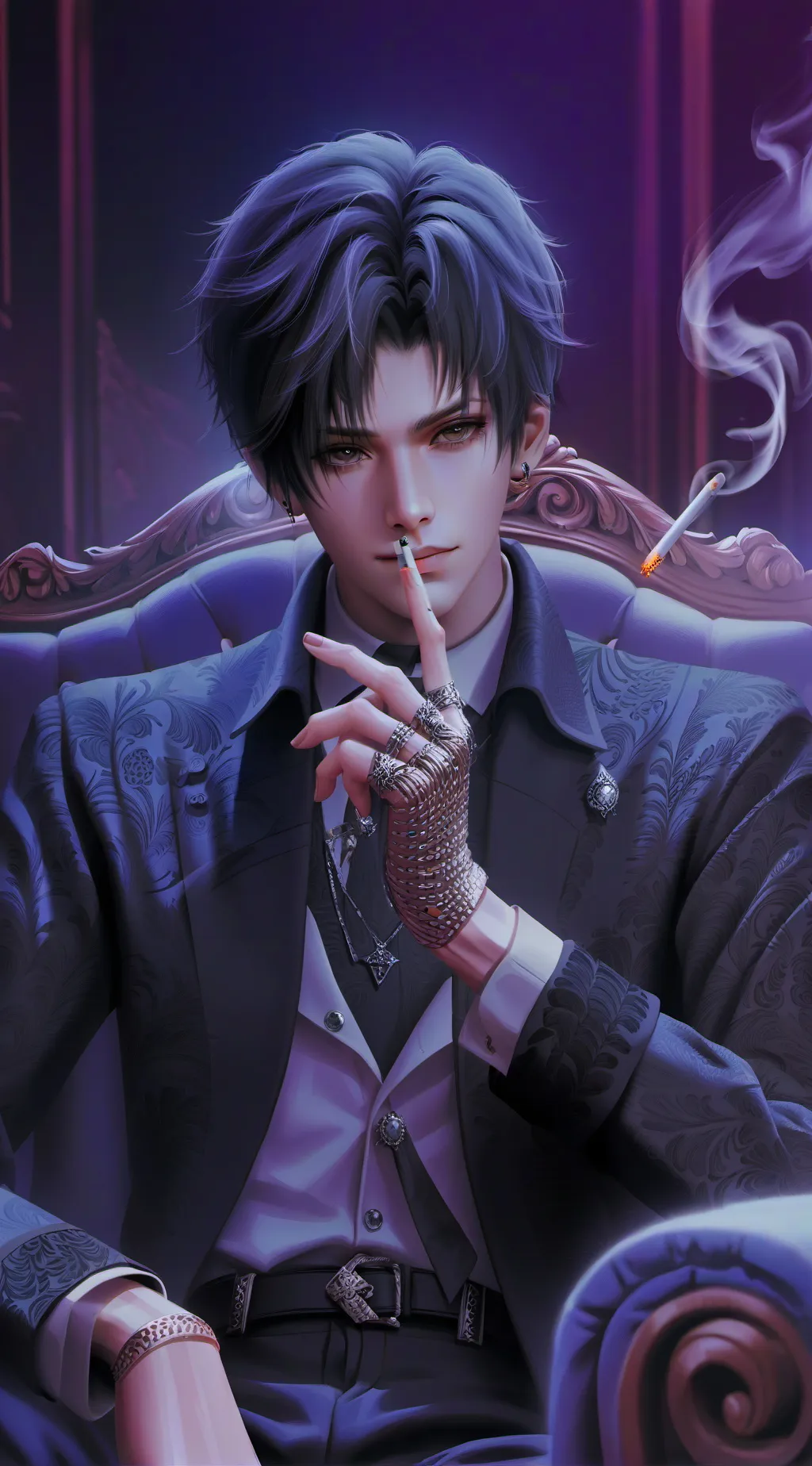 ai character: minsu background