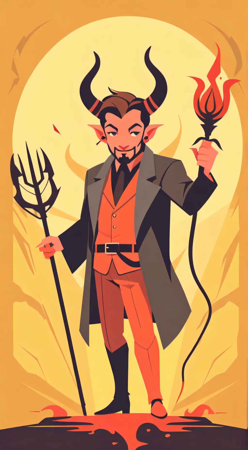 ai character: chainsaw man background