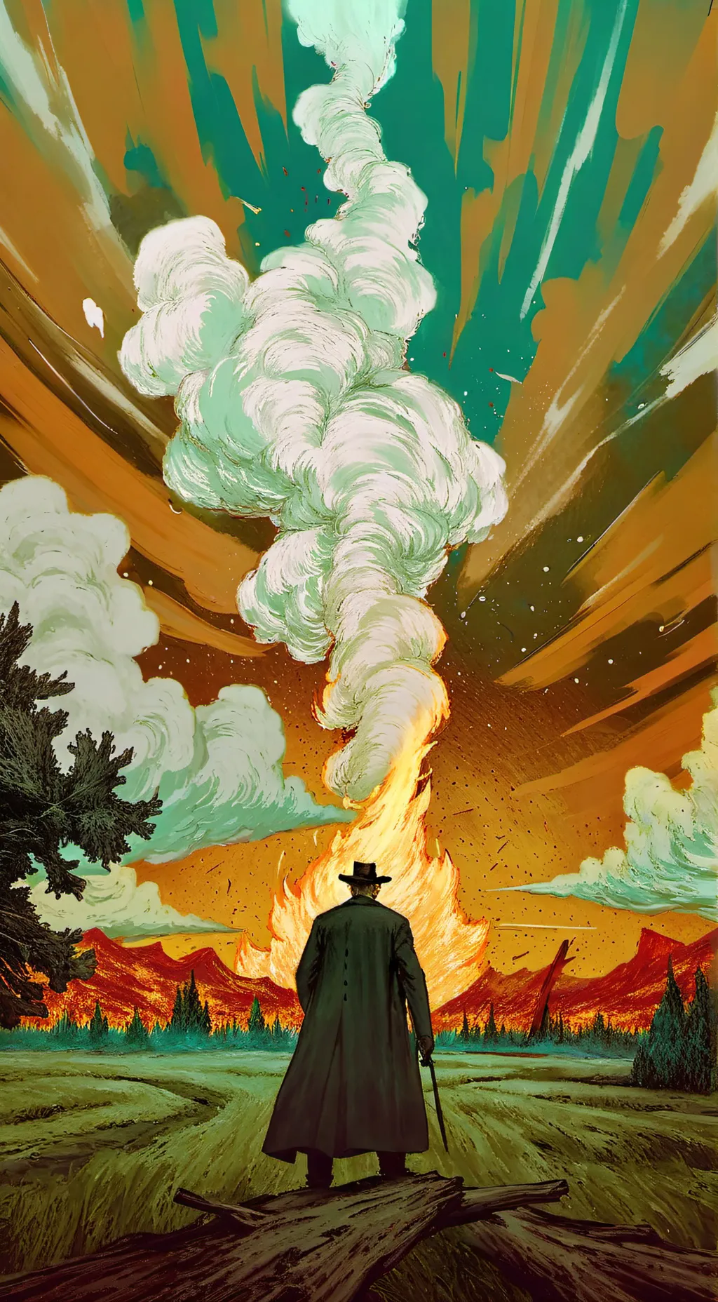 ai character: apocalypse background