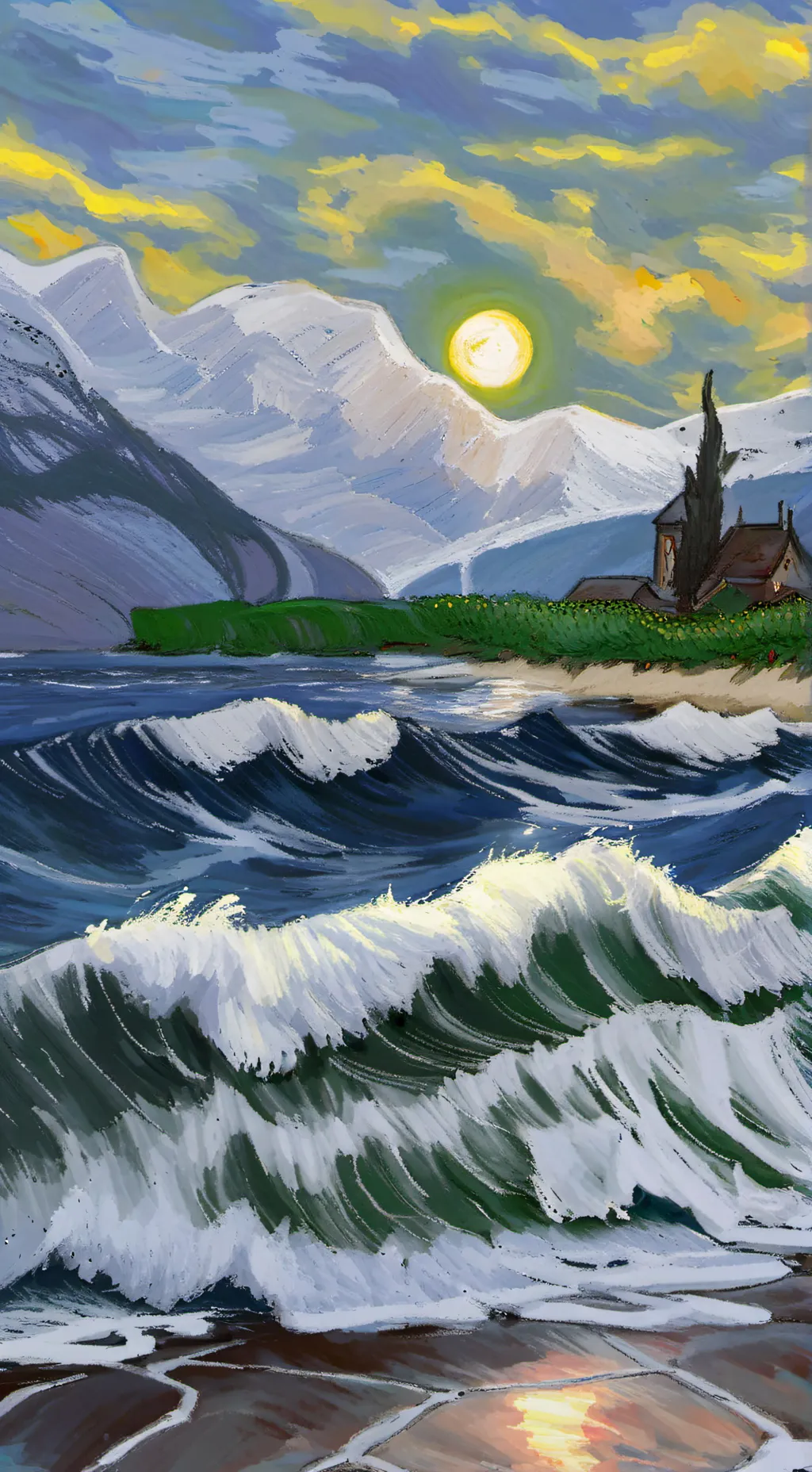 ai character: turtle background