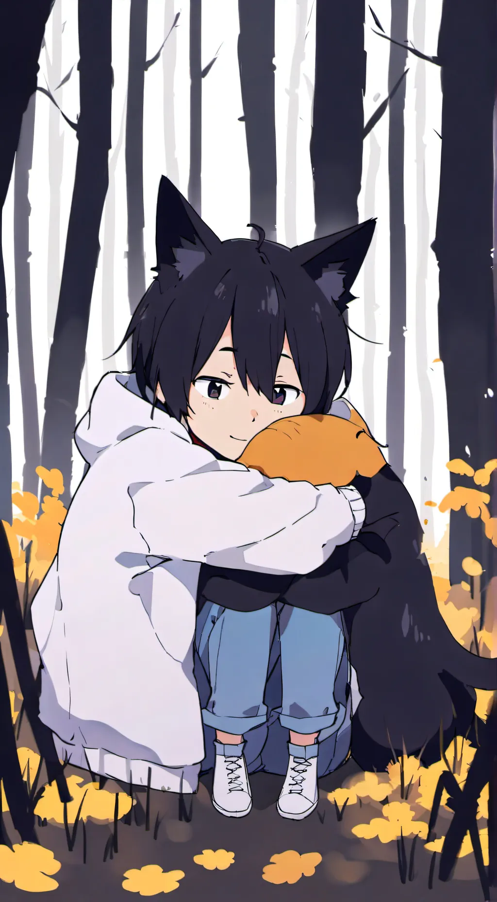 ai character: Furry infection 2 background