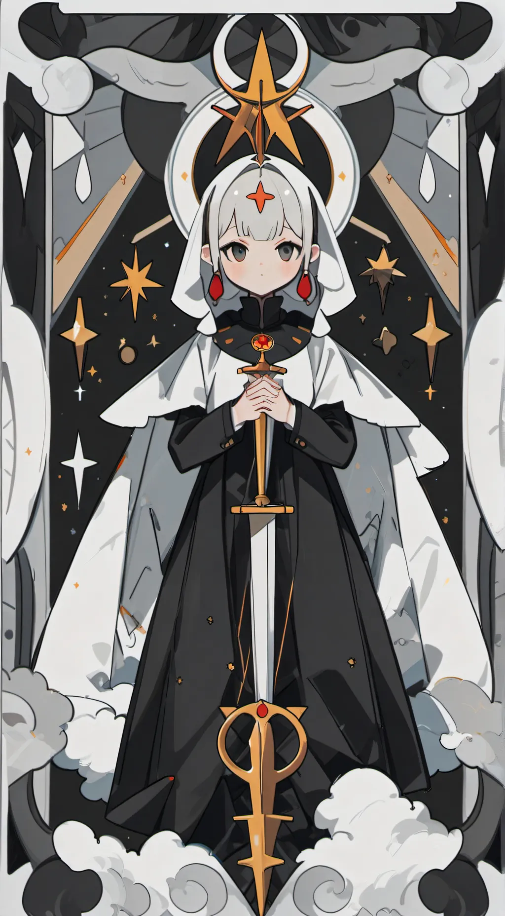 ai character: Fairy god mother background