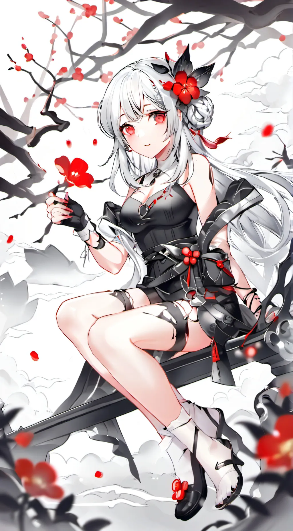 ai character: Мио  background